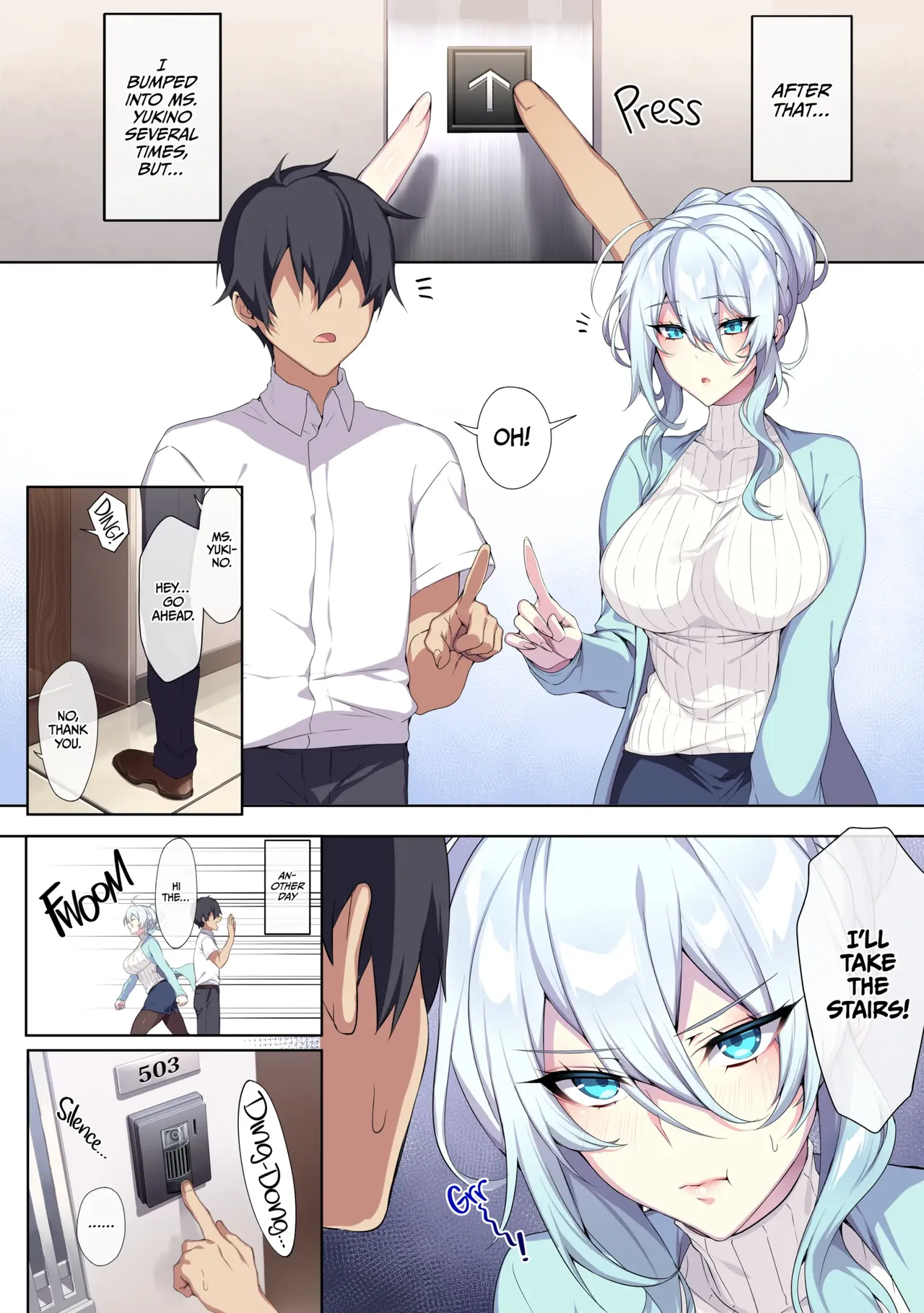 The Shy Snow Woman and The Cursed Ring - 雪女さんと呪いの指輪 porn comic picture 10