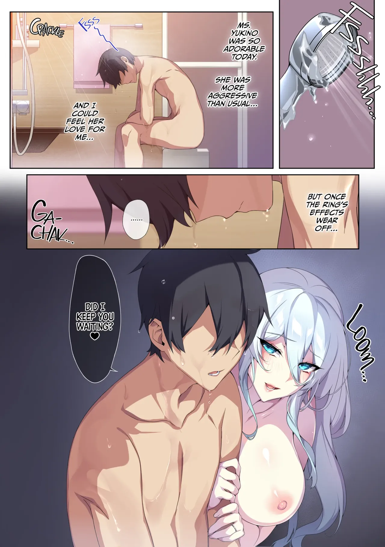 The Shy Snow Woman and The Cursed Ring - 雪女さんと呪いの指輪 porn comic picture 58