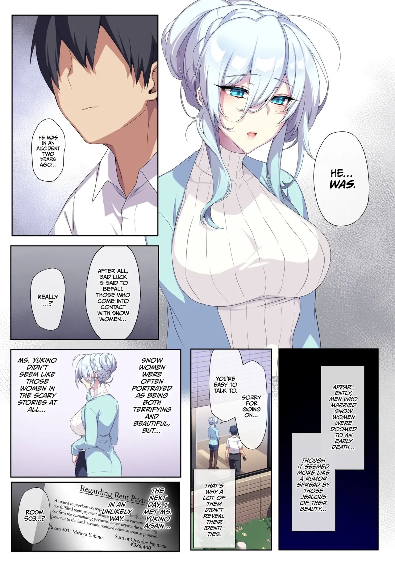 The Shy Snow Woman and The Cursed Ring - 雪女さんと呪いの指輪 porn comic picture 6