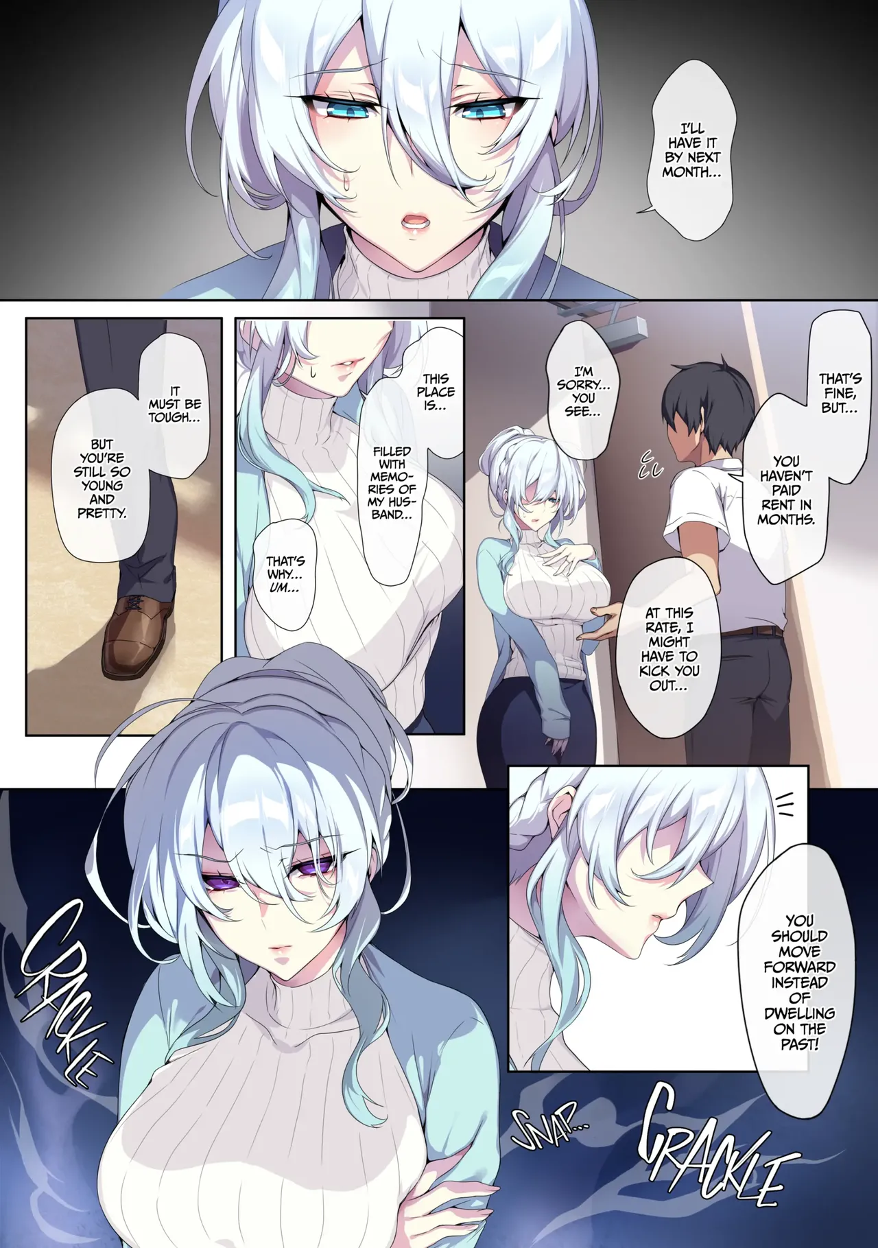 The Shy Snow Woman and The Cursed Ring - 雪女さんと呪いの指輪 porn comic picture 8