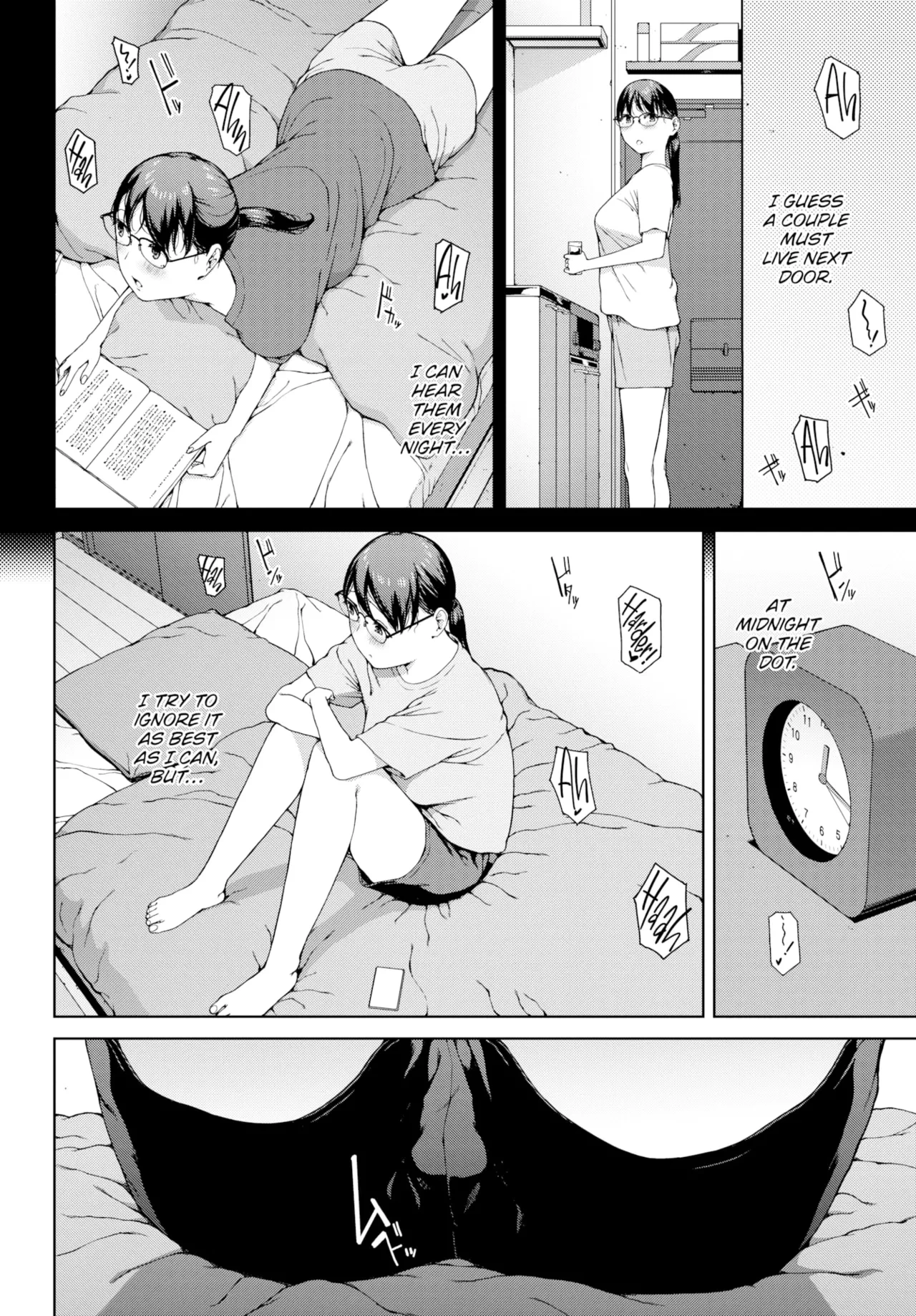 The Siren Song from Beyond the Wall - 壁越しの嬌声 porn comic picture 4