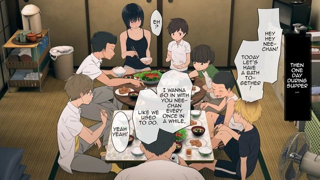 The Situation of a Big Family - とある大家族のオカズ事情 porn comic picture 109