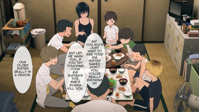 The Situation of a Big Family - とある大家族のオカズ事情 porn comic picture 110
