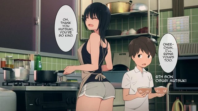 The Situation of a Big Family - とある大家族のオカズ事情 porn comic picture 13