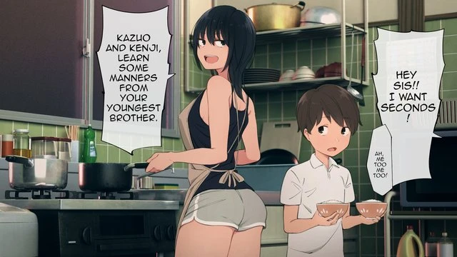 The Situation of a Big Family - とある大家族のオカズ事情 porn comic picture 14