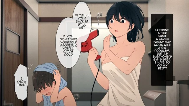 The Situation of a Big Family - とある大家族のオカズ事情 porn comic picture 21