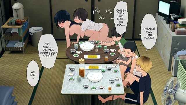 The Situation of a Big Family - とある大家族のオカズ事情 porn comic picture 231