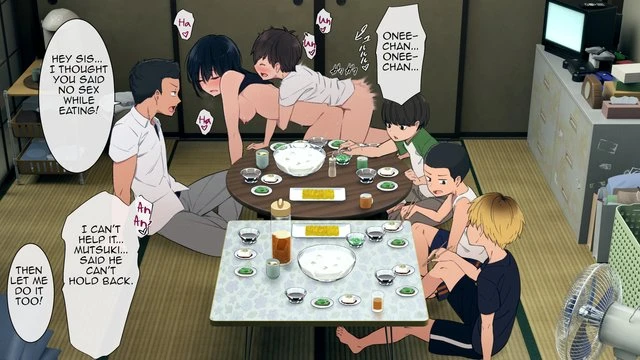 The Situation of a Big Family - とある大家族のオカズ事情 porn comic picture 232