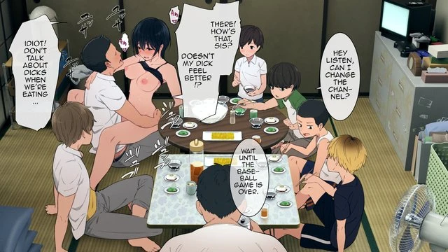 The Situation of a Big Family - とある大家族のオカズ事情 porn comic picture 233