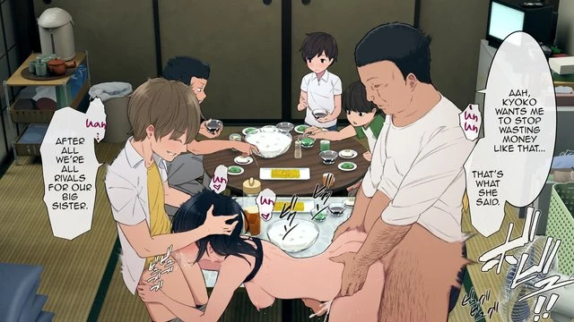 The Situation of a Big Family - とある大家族のオカズ事情 porn comic picture 236
