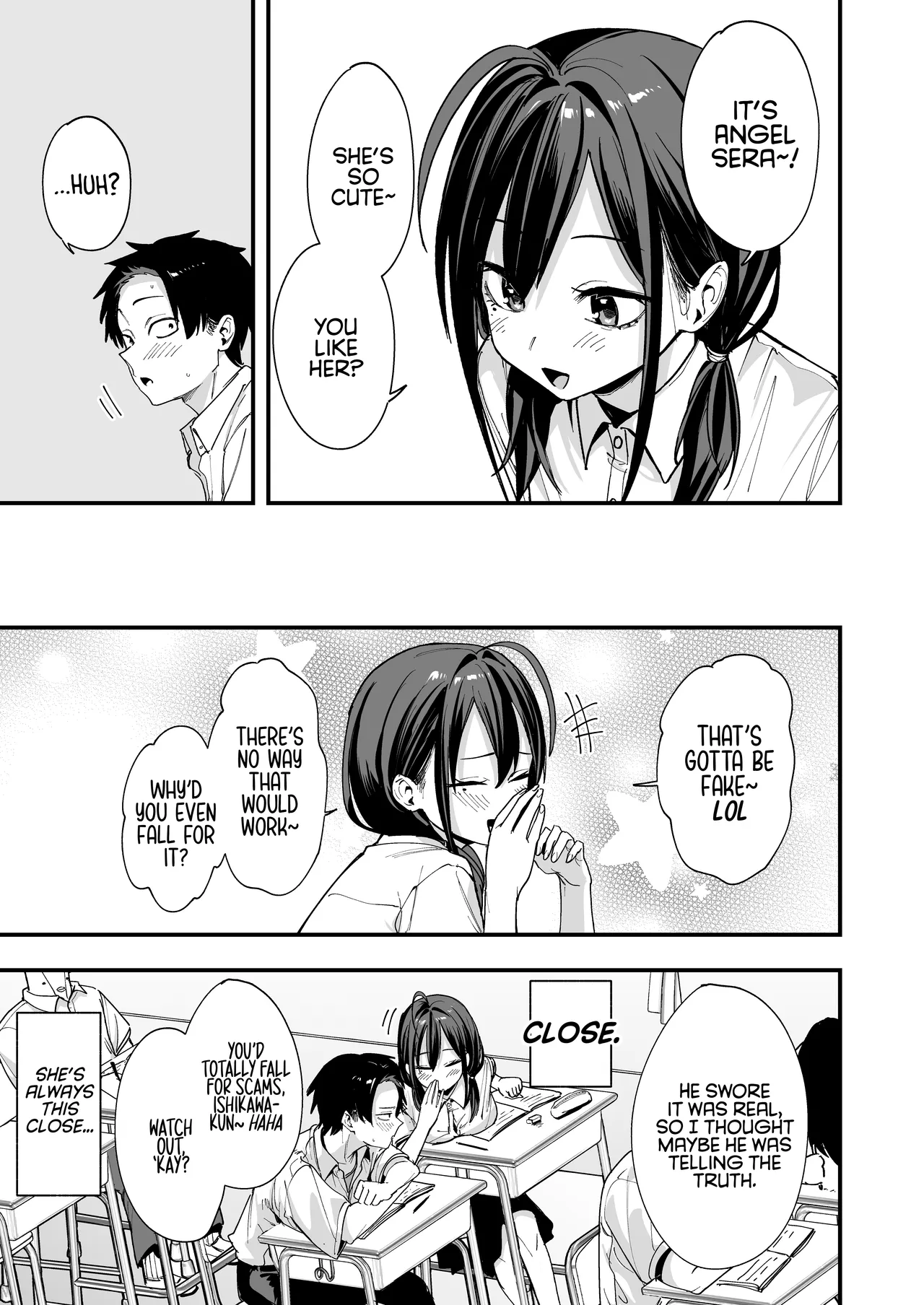 The Story About Masturbating Together With the Friend Who Sits Next to Me porn comic picture 11