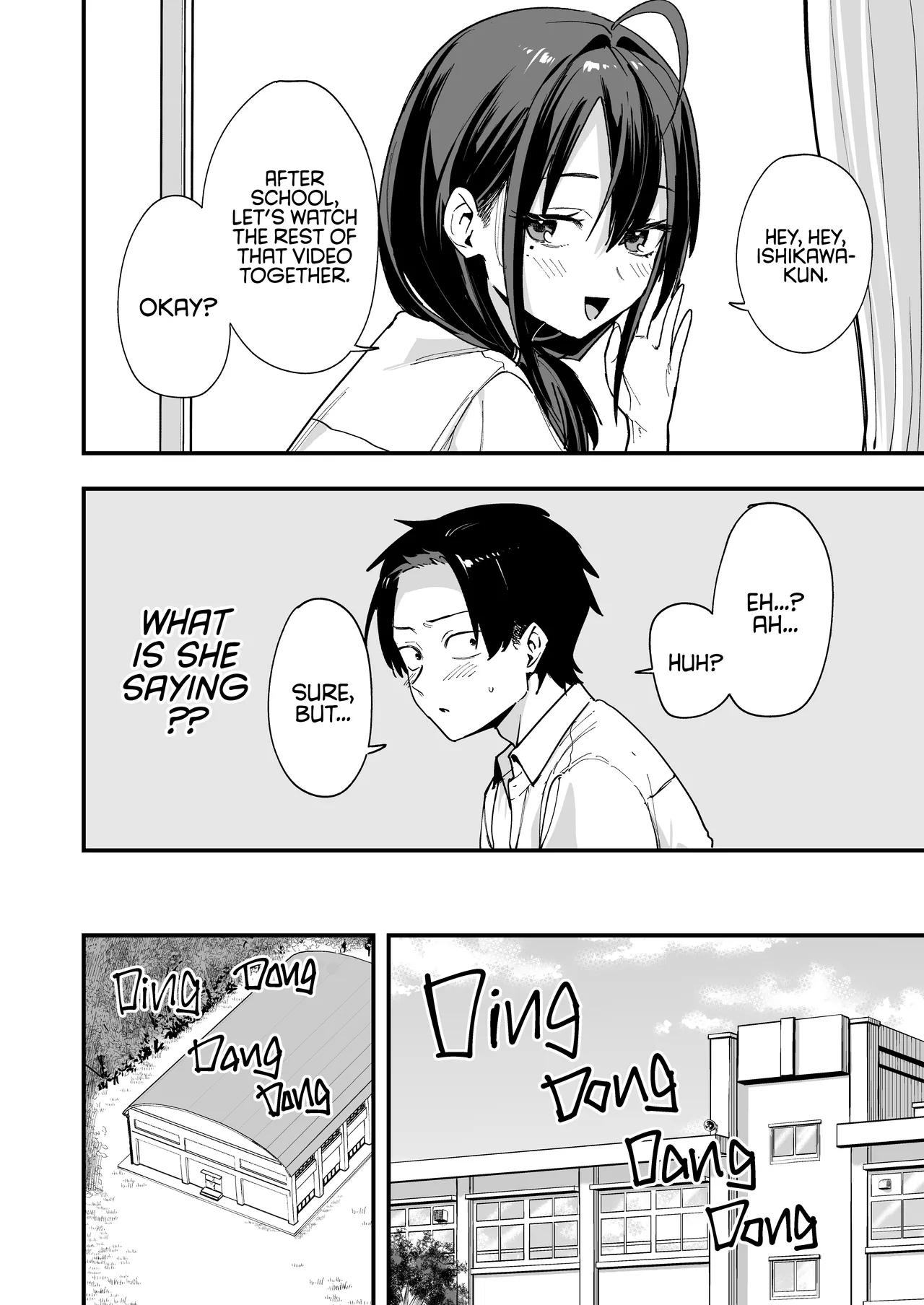 The Story About Masturbating Together With the Friend Who Sits Next to Me porn comic picture 14