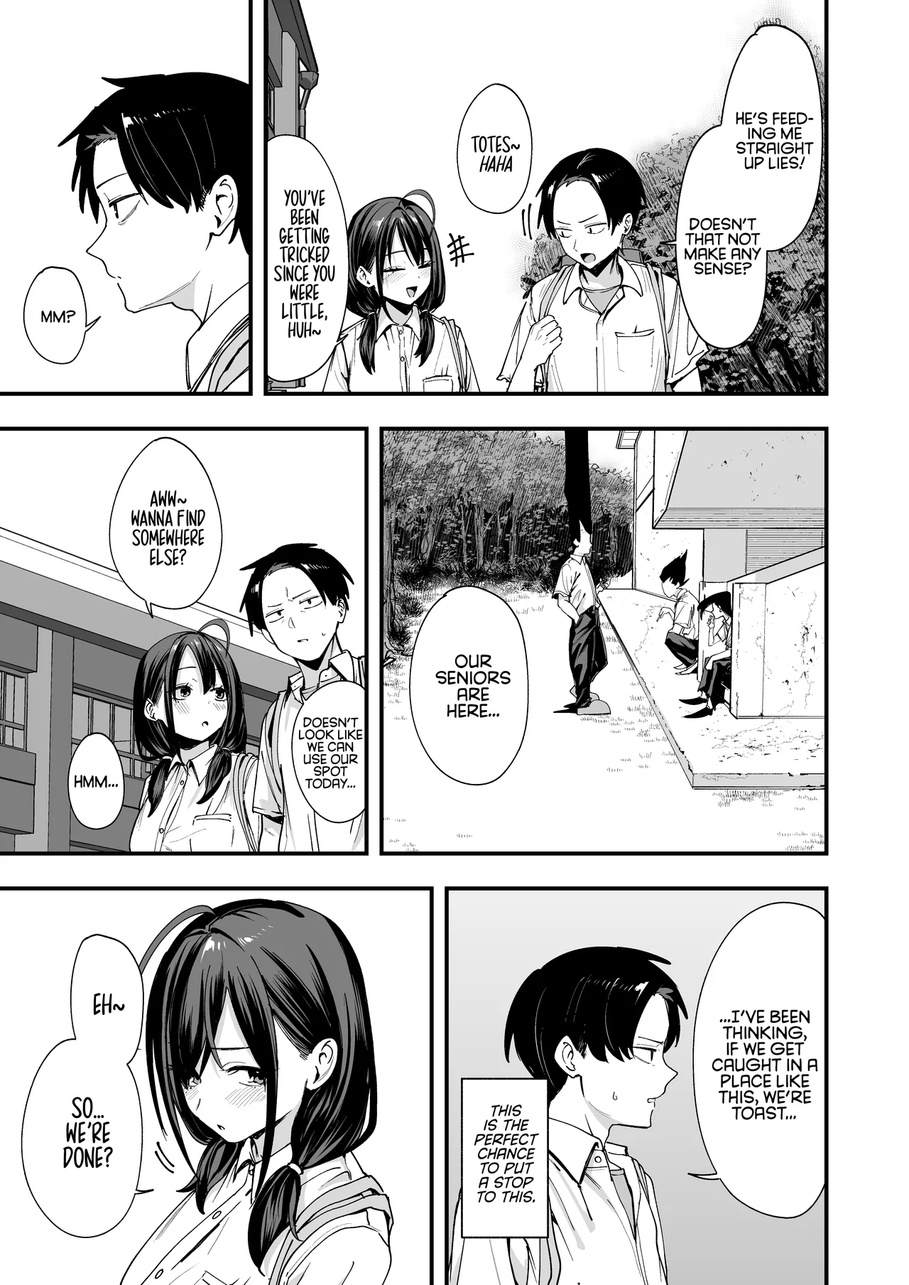 The Story About Masturbating Together With the Friend Who Sits Next to Me porn comic picture 35