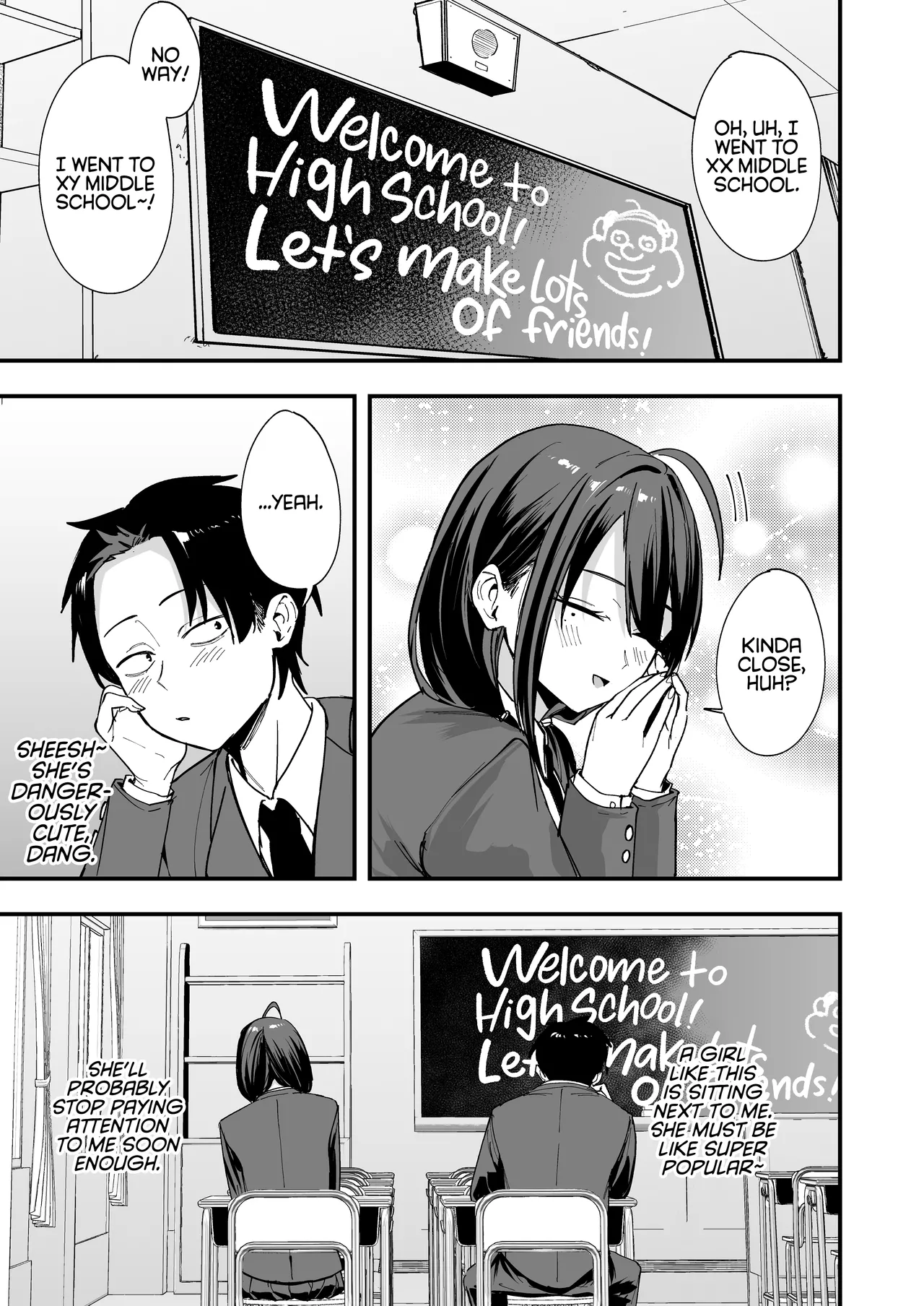 The Story About Masturbating Together With the Friend Who Sits Next to Me porn comic picture 5
