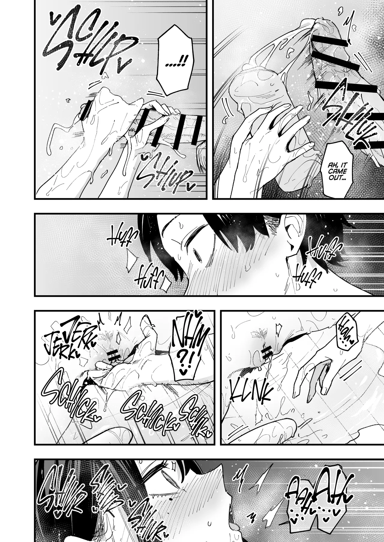 The Story About Masturbating Together With the Friend Who Sits Next to Me porn comic picture 52