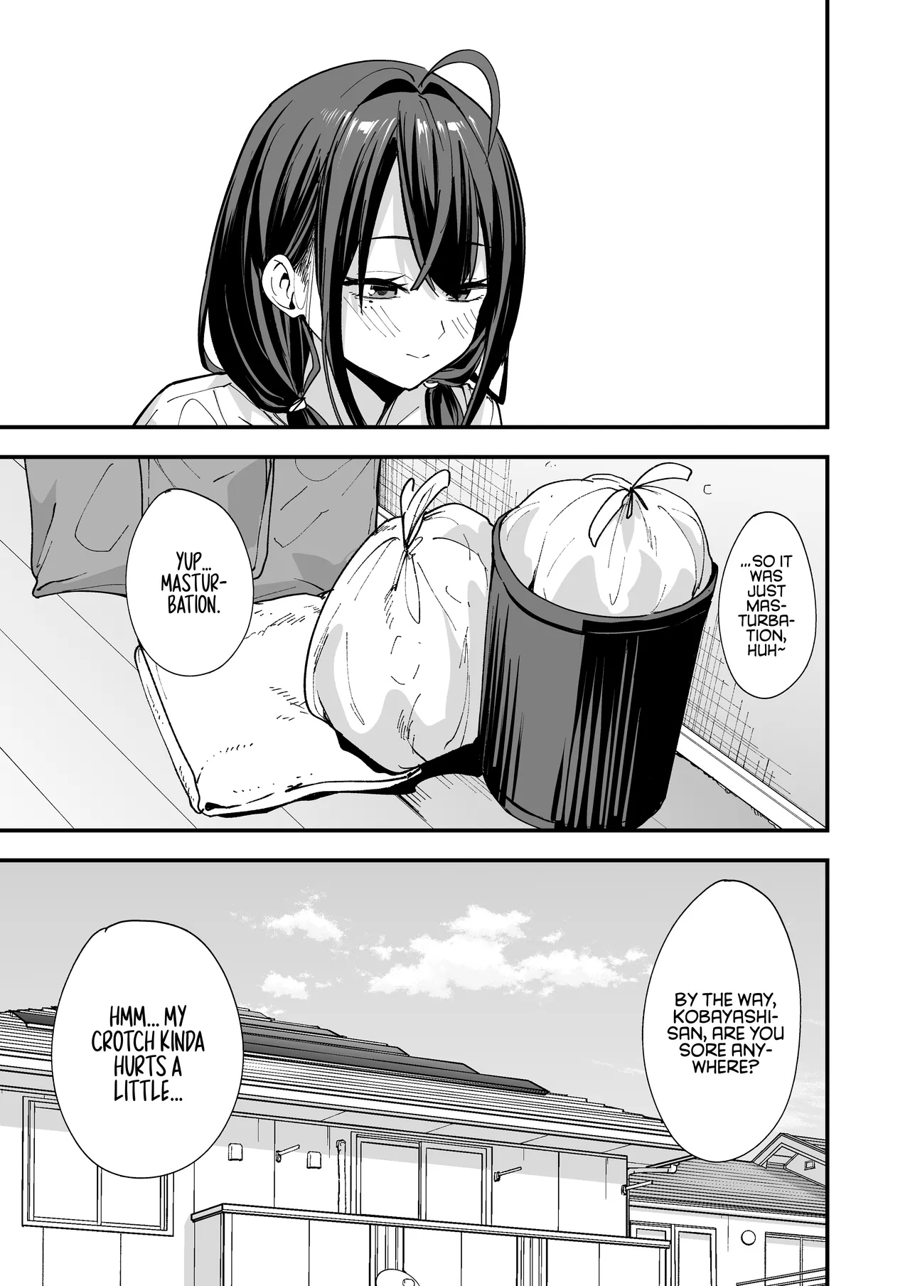 The Story About Masturbating Together With the Friend Who Sits Next to Me porn comic picture 77