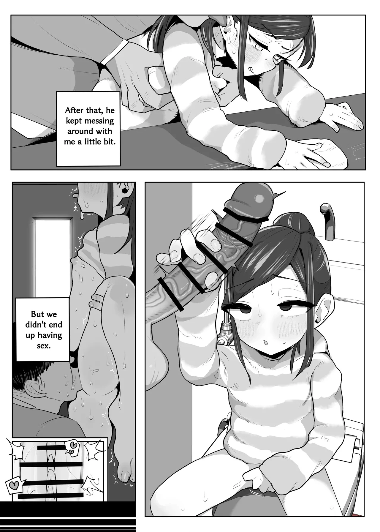 The Story of an Adoptive Father Who Treats His Stepdaughter as a Cumdump porn comic picture 13