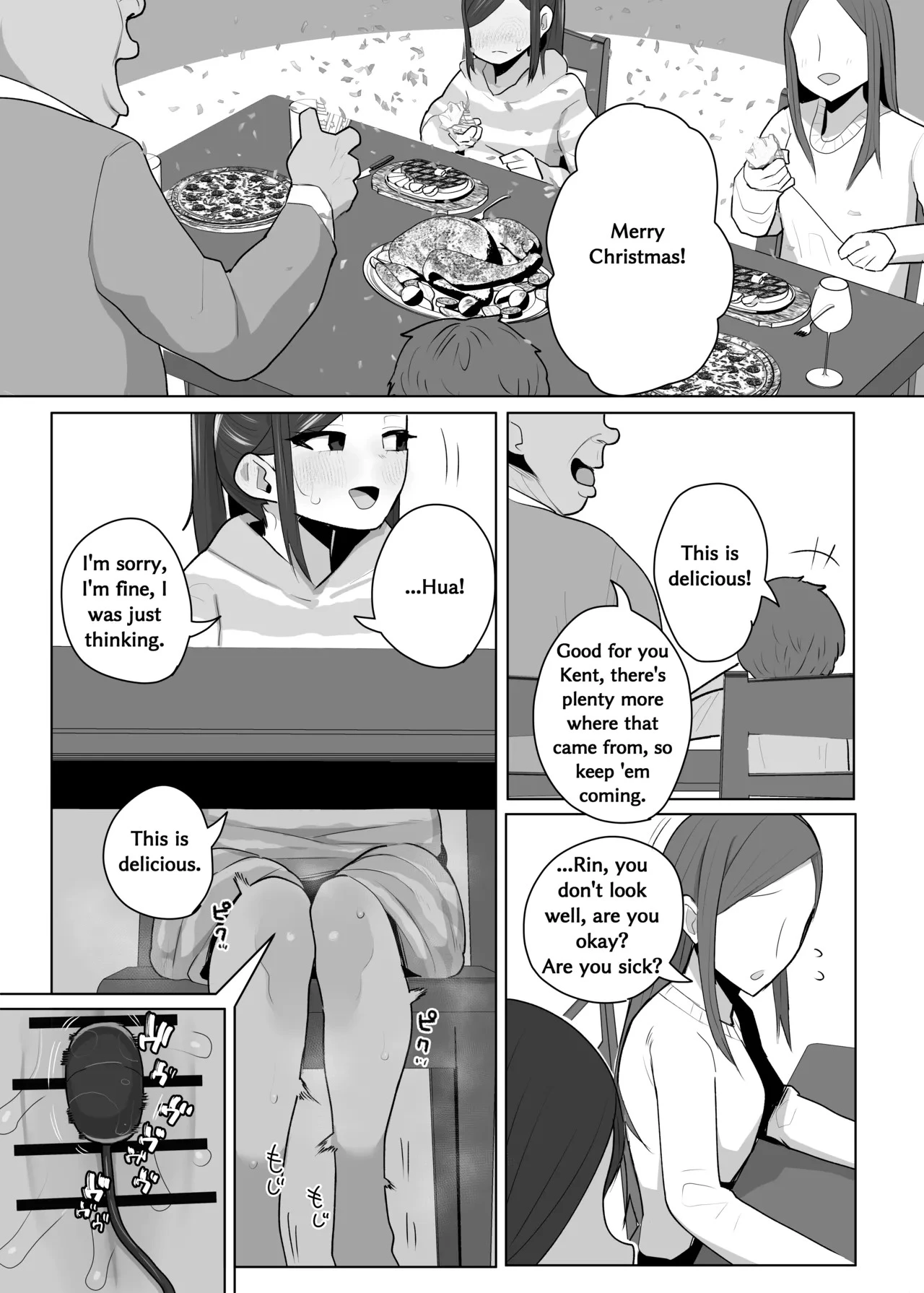 The Story of an Adoptive Father Who Treats His Stepdaughter as a Cumdump porn comic picture 14