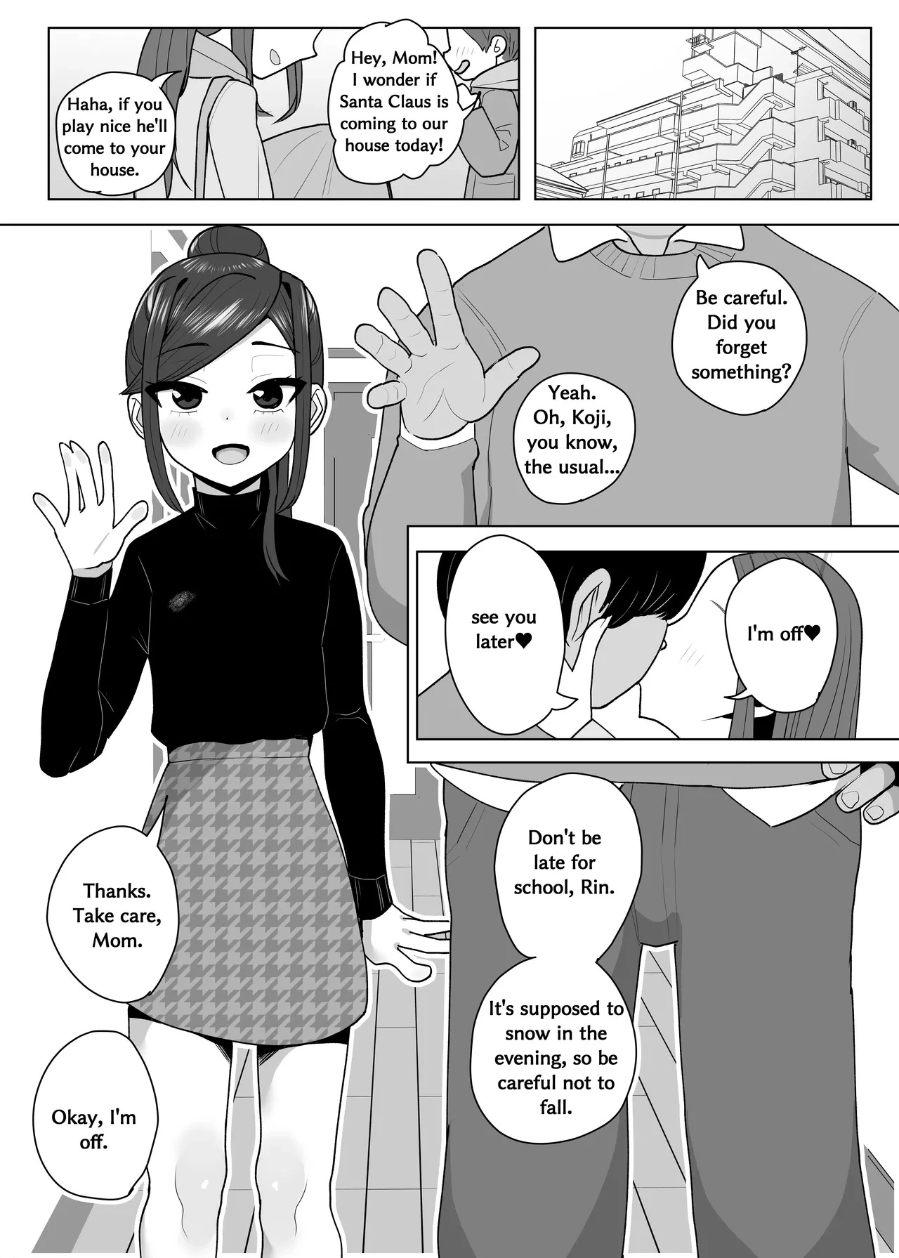 The Story of an Adoptive Father Who Treats His Stepdaughter as a Cumdump porn comic picture 2
