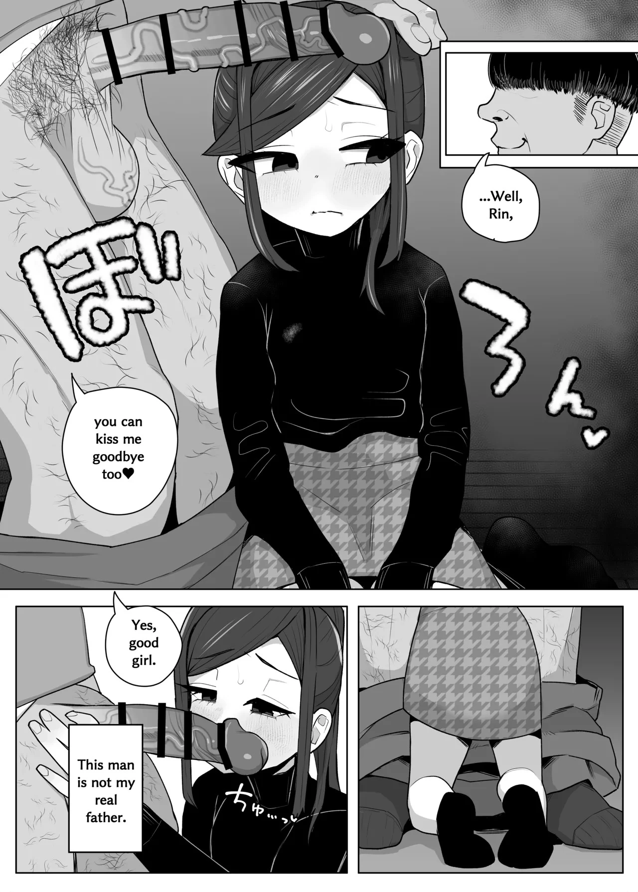 The Story of an Adoptive Father Who Treats His Stepdaughter as a Cumdump porn comic picture 3