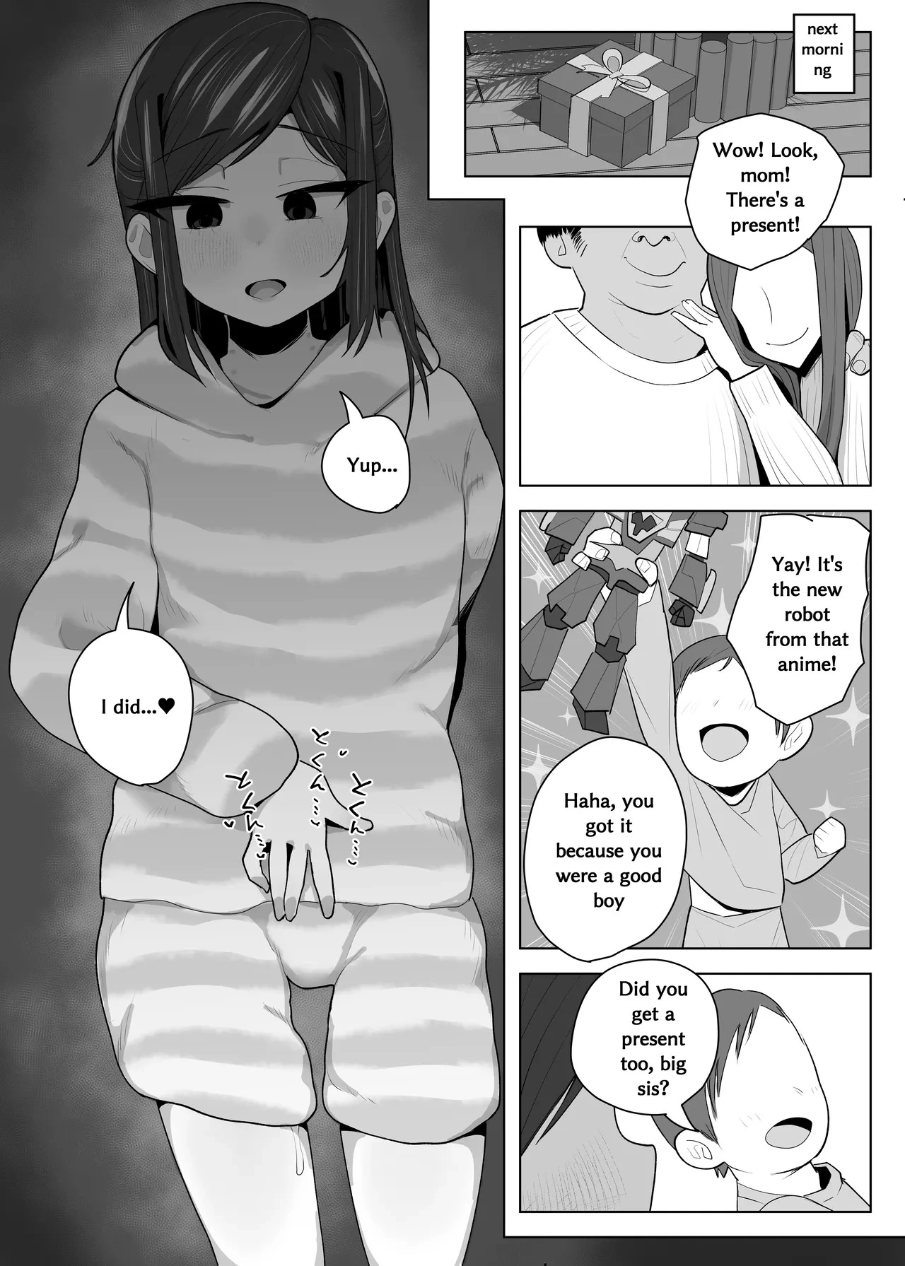 The Story of an Adoptive Father Who Treats His Stepdaughter as a Cumdump porn comic picture 35