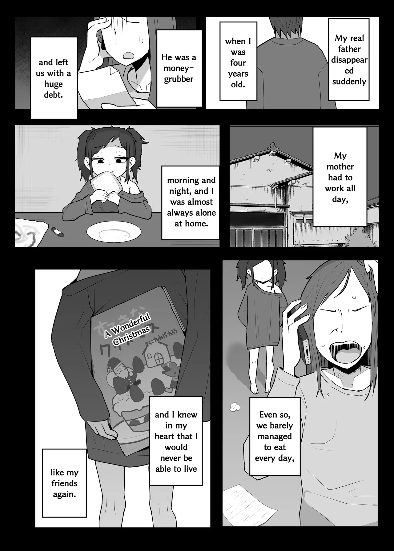 The Story of an Adoptive Father Who Treats His Stepdaughter as a Cumdump porn comic picture 4