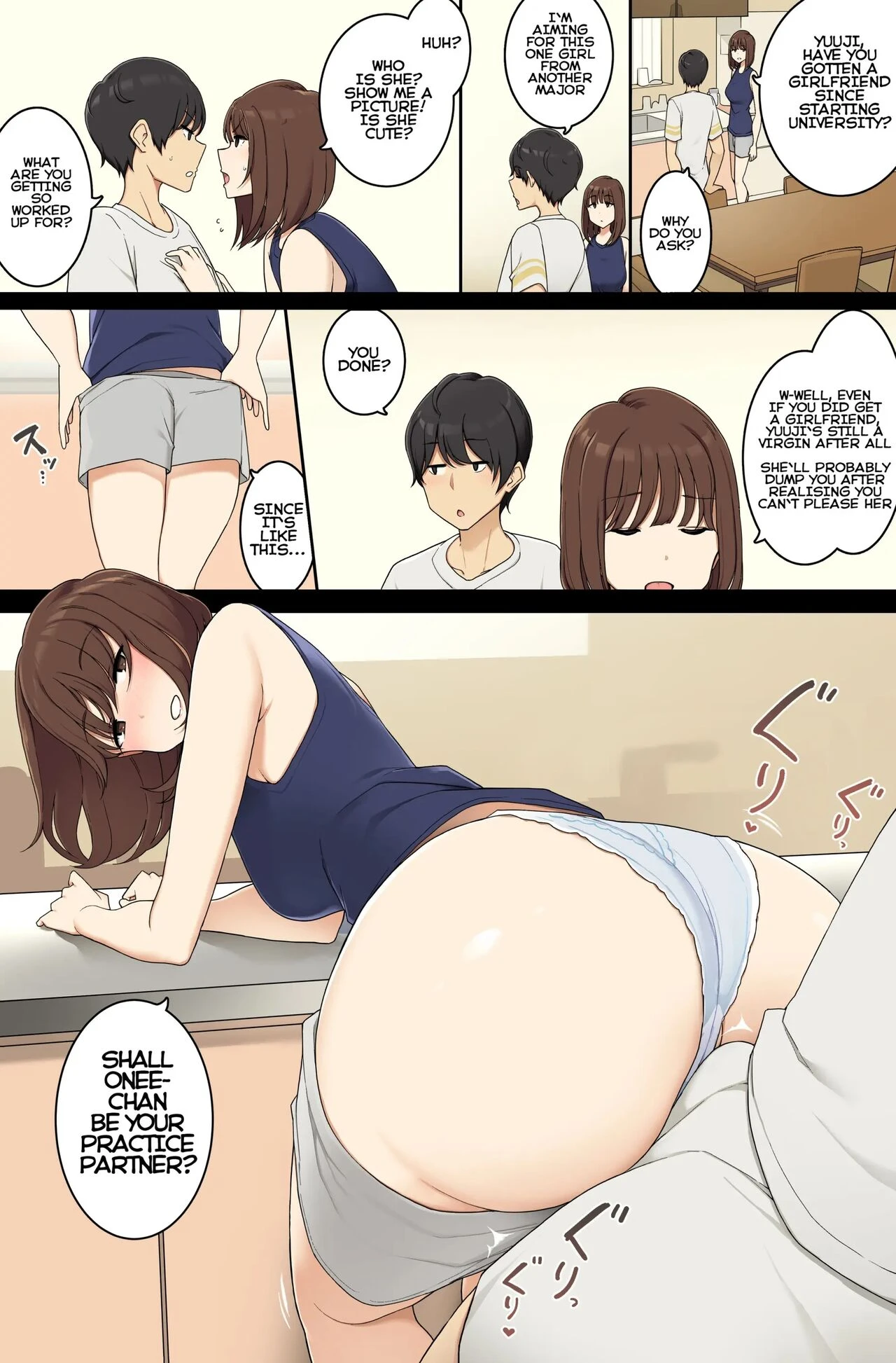The Story Of How I Had Sex With My Step-Sister Who's Been With Me Ever since Childhood porn comic picture 2