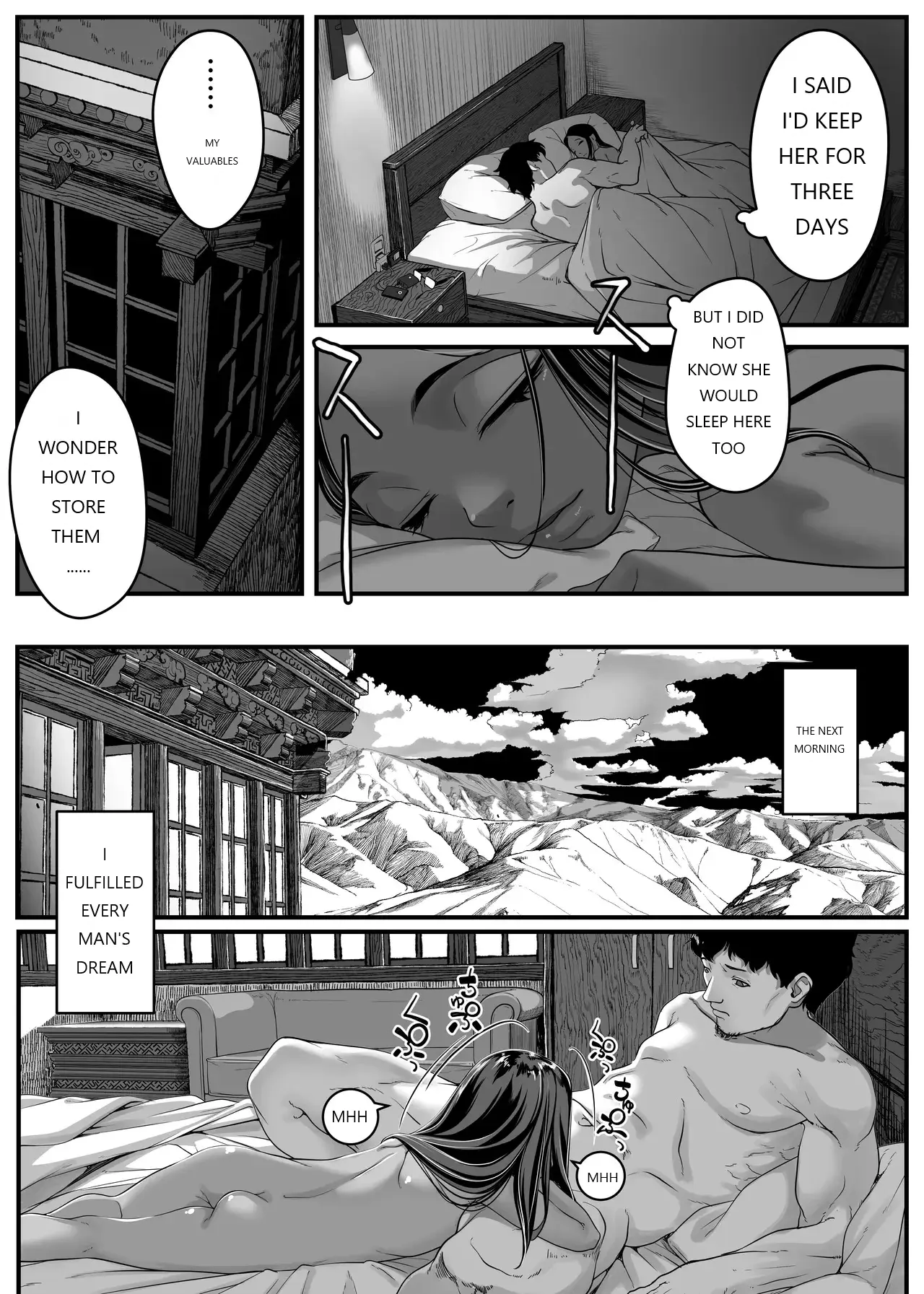 The Story of How I Rented Out the Pussy of a Poor Migrant Worker Girl in a Remote Asian Town porn comic picture 26