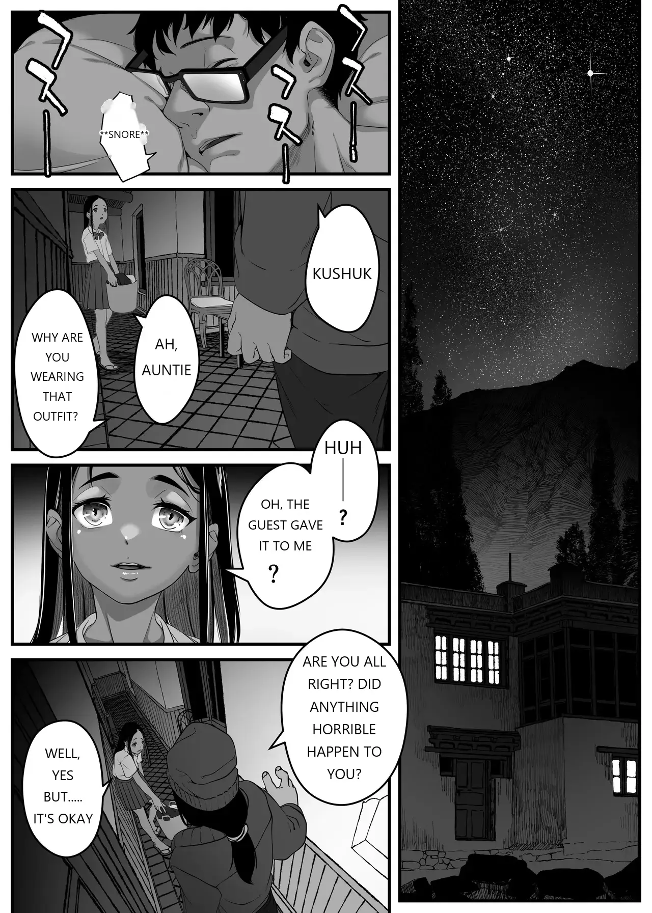 The Story of How I Rented Out the Pussy of a Poor Migrant Worker Girl in a Remote Asian Town porn comic picture 71