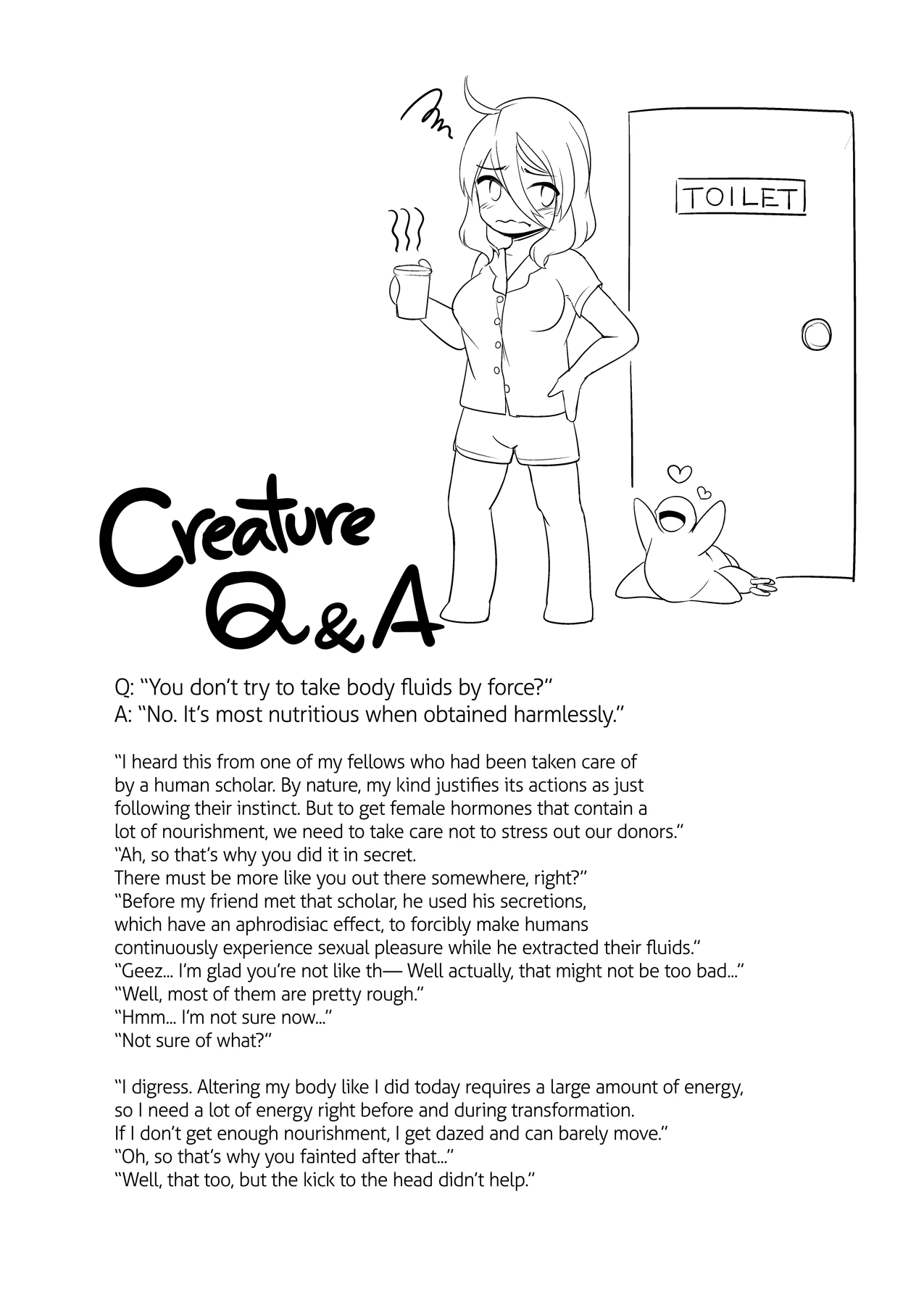 The Strange Creature and I porn comic picture 14