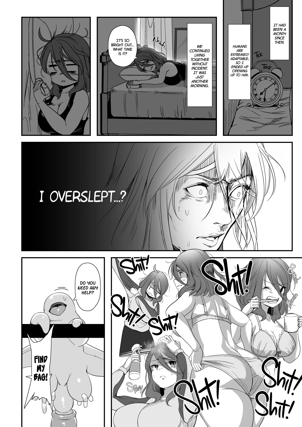 The Strange Creature and I porn comic picture 16