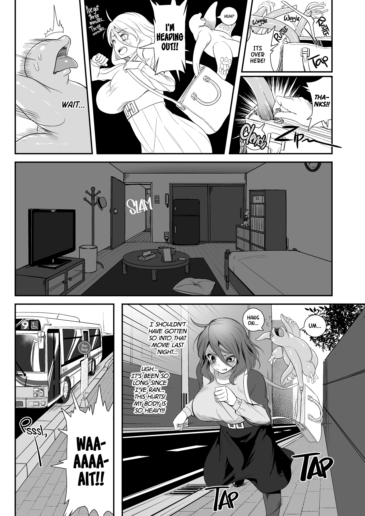 The Strange Creature and I porn comic picture 17