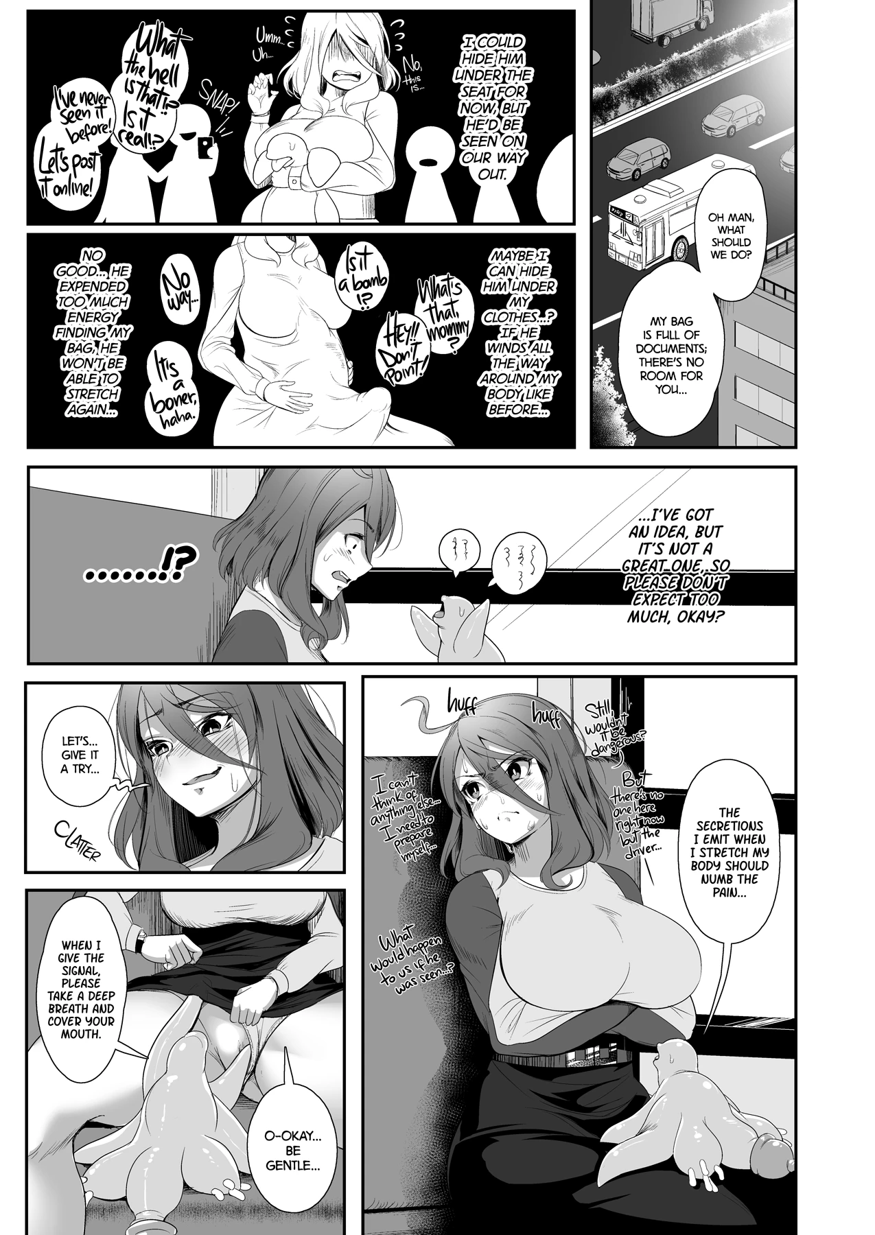 The Strange Creature and I porn comic picture 19