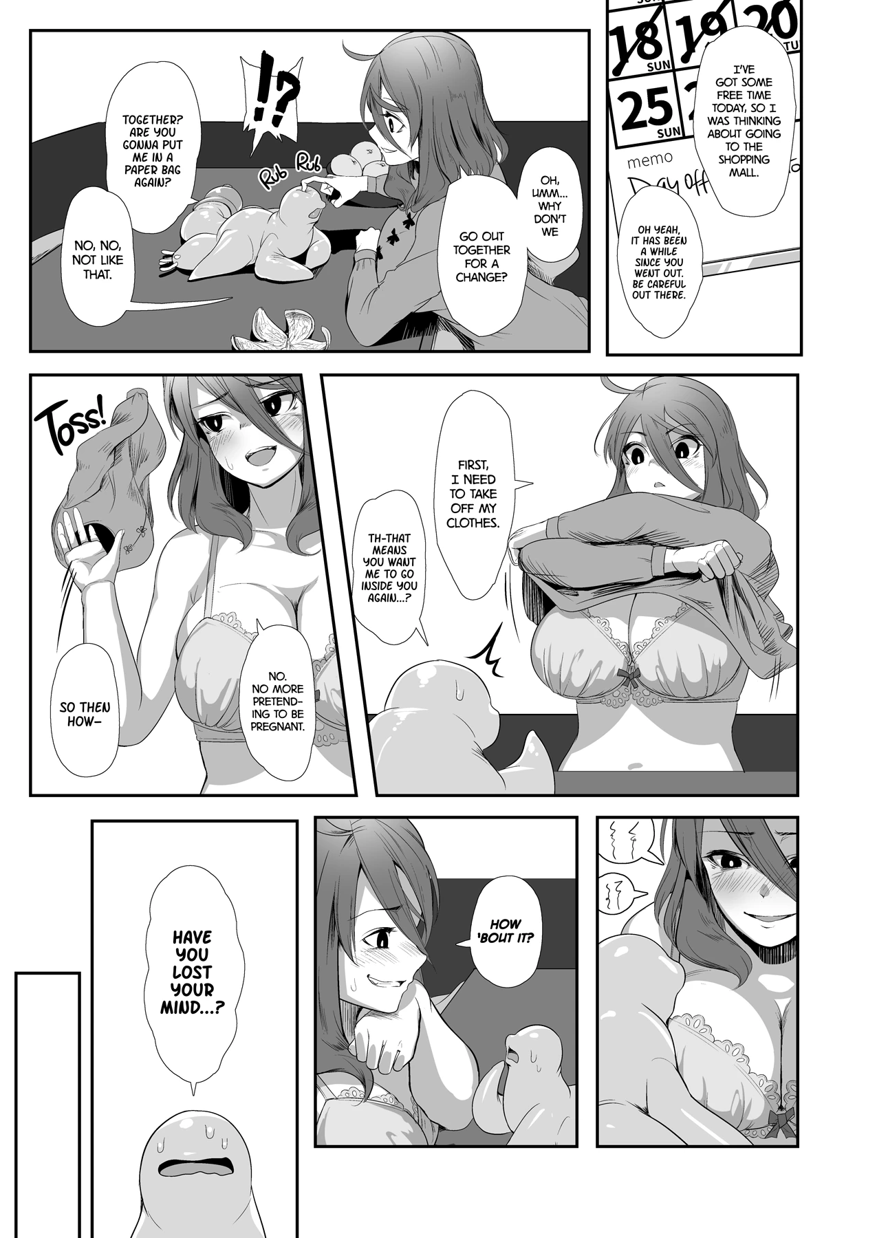 The Strange Creature and I porn comic picture 31