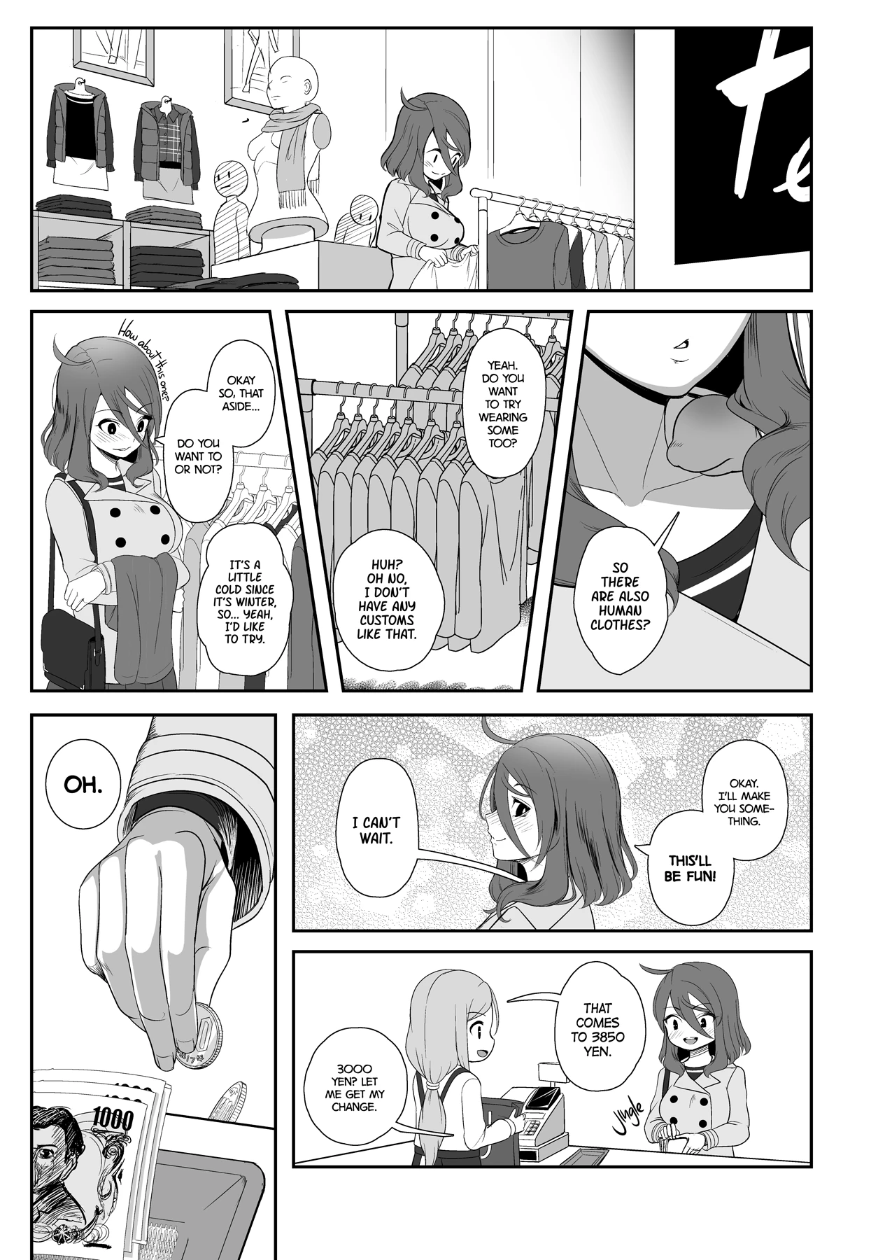 The Strange Creature and I porn comic picture 35