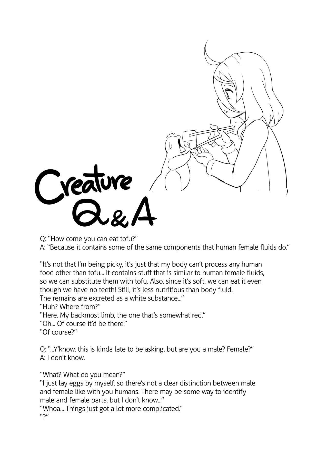 The Strange Creature and I porn comic picture 38