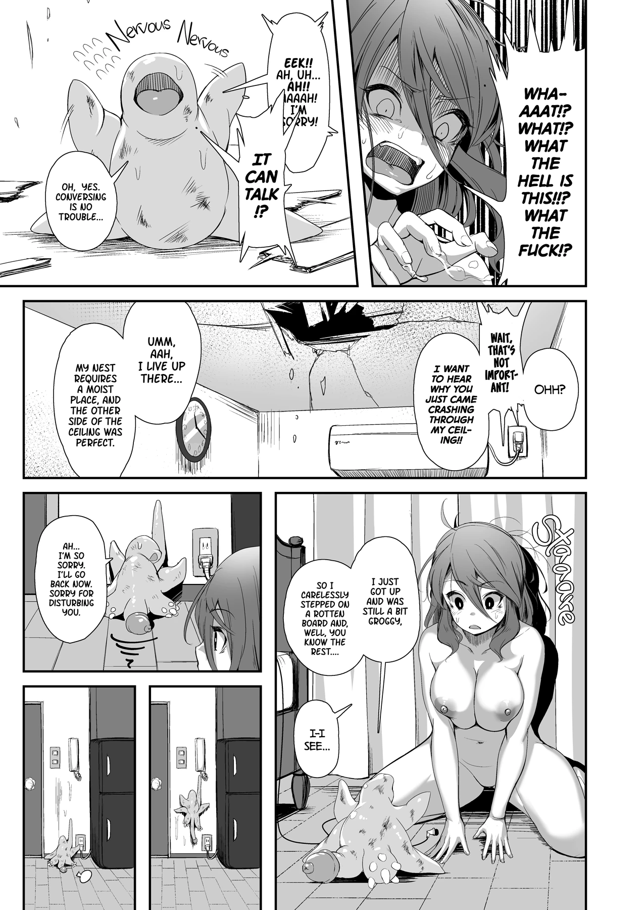 The Strange Creature and I porn comic picture 5