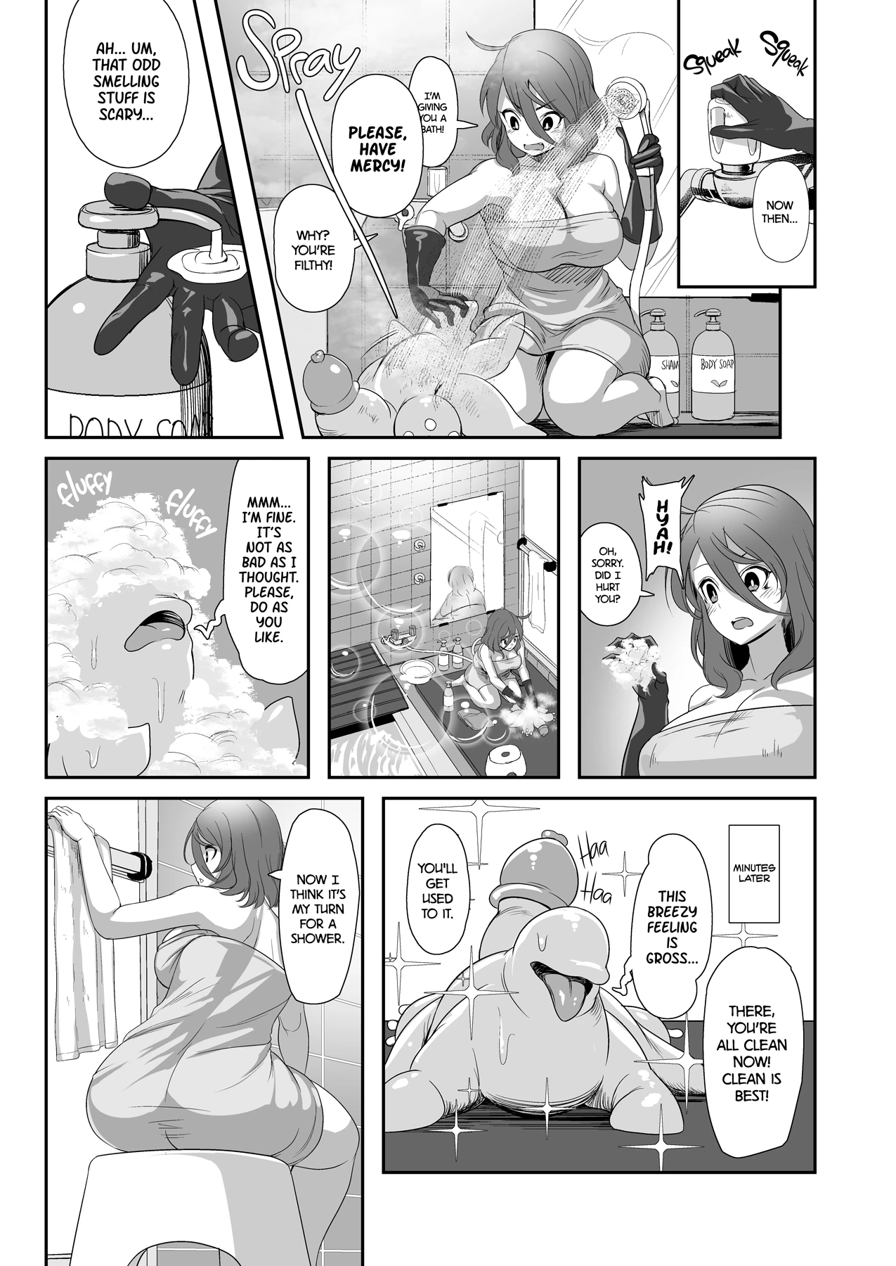 The Strange Creature and I porn comic picture 9