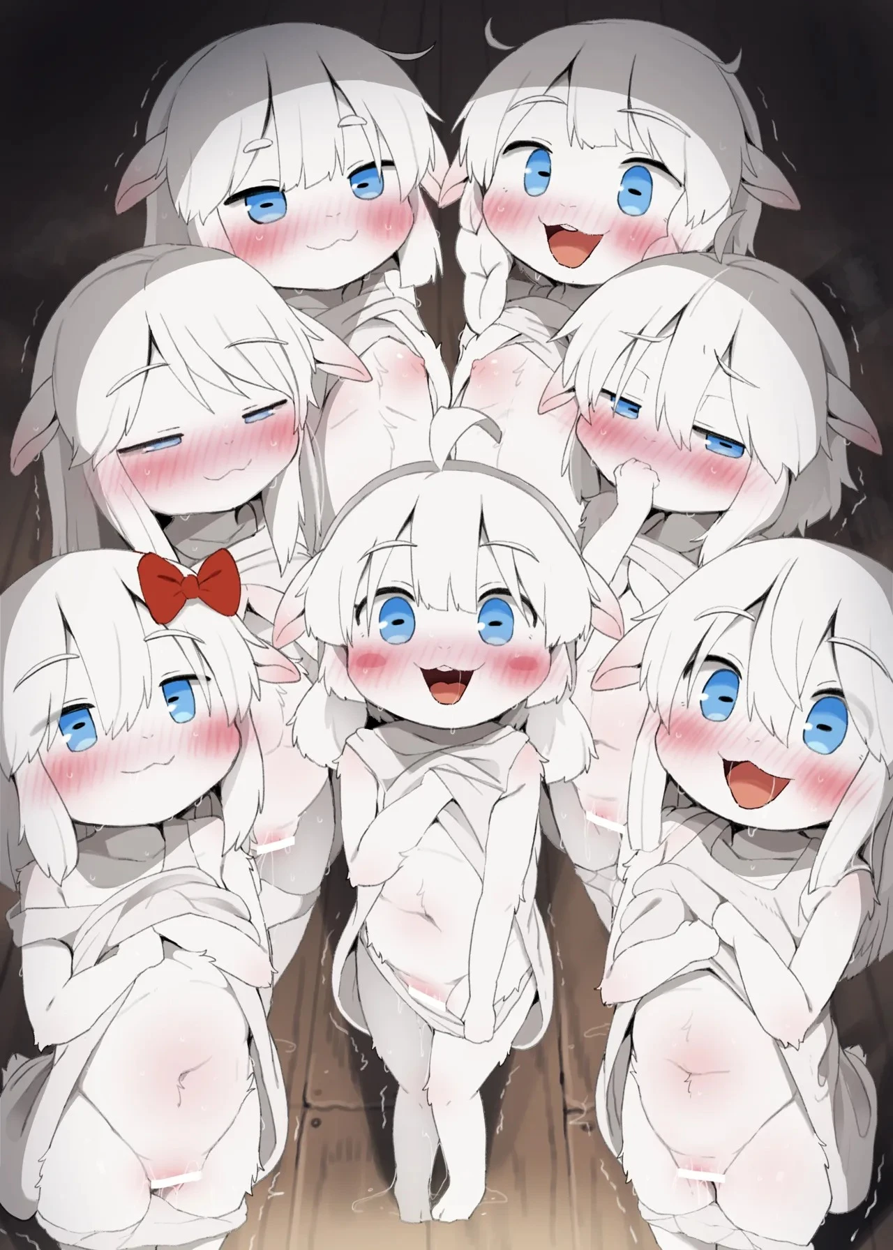 The Suspicious Wolf and the Seven Little Goats porn comic picture 17