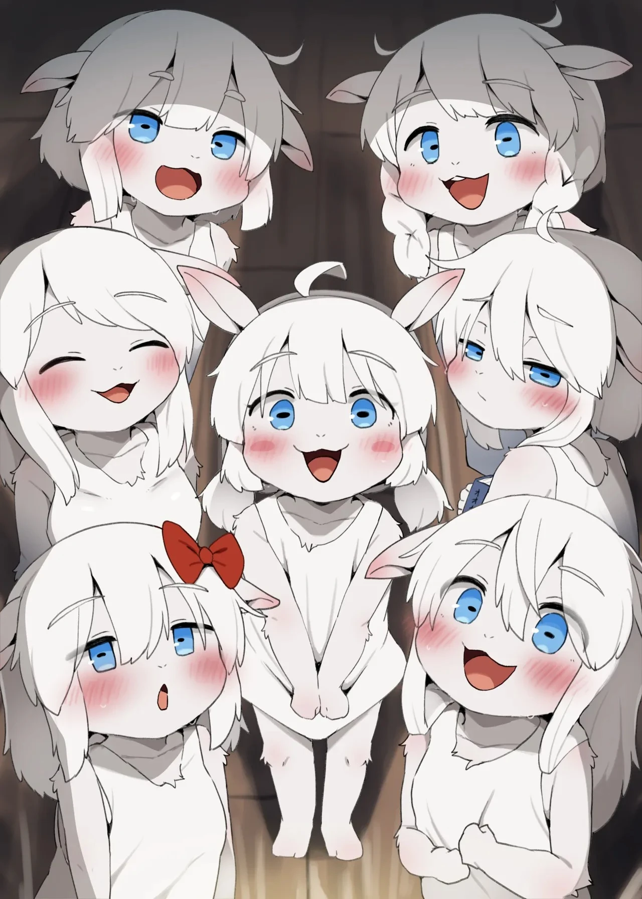 The Suspicious Wolf and the Seven Little Goats porn comic picture 2