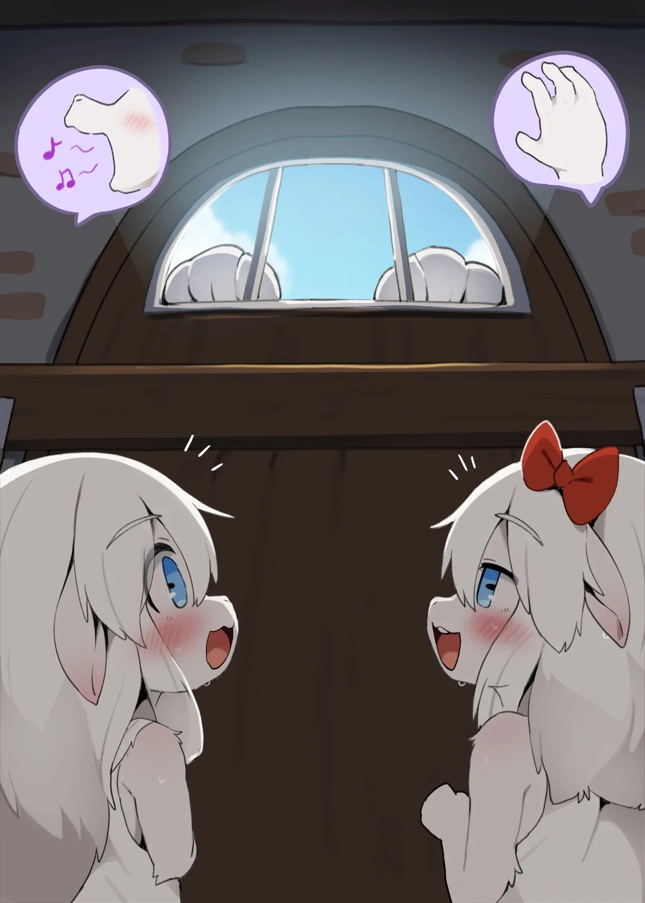 The Suspicious Wolf and the Seven Little Goats porn comic picture 3