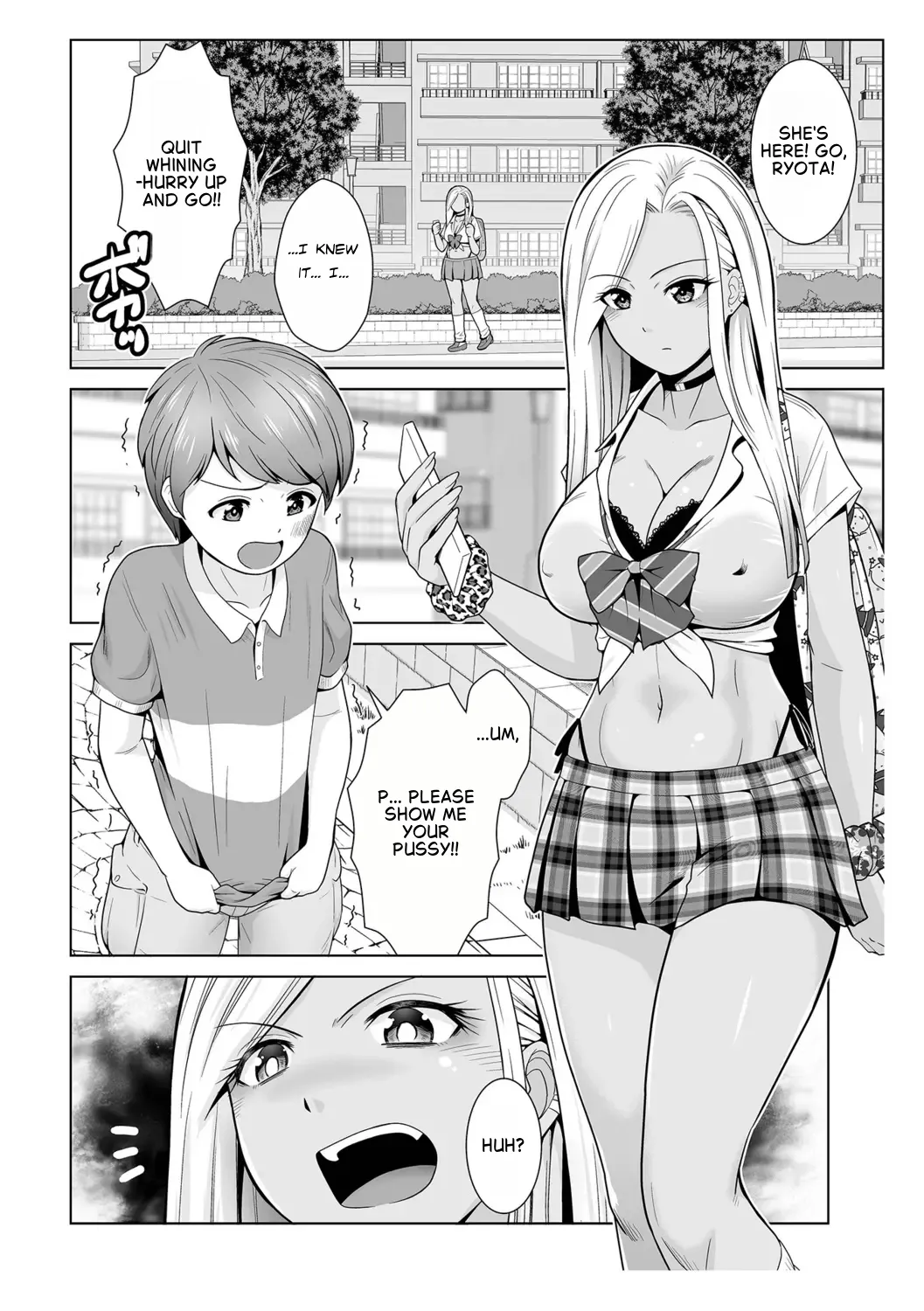 The Sweet Black Gal Older Sister porn comic picture 2