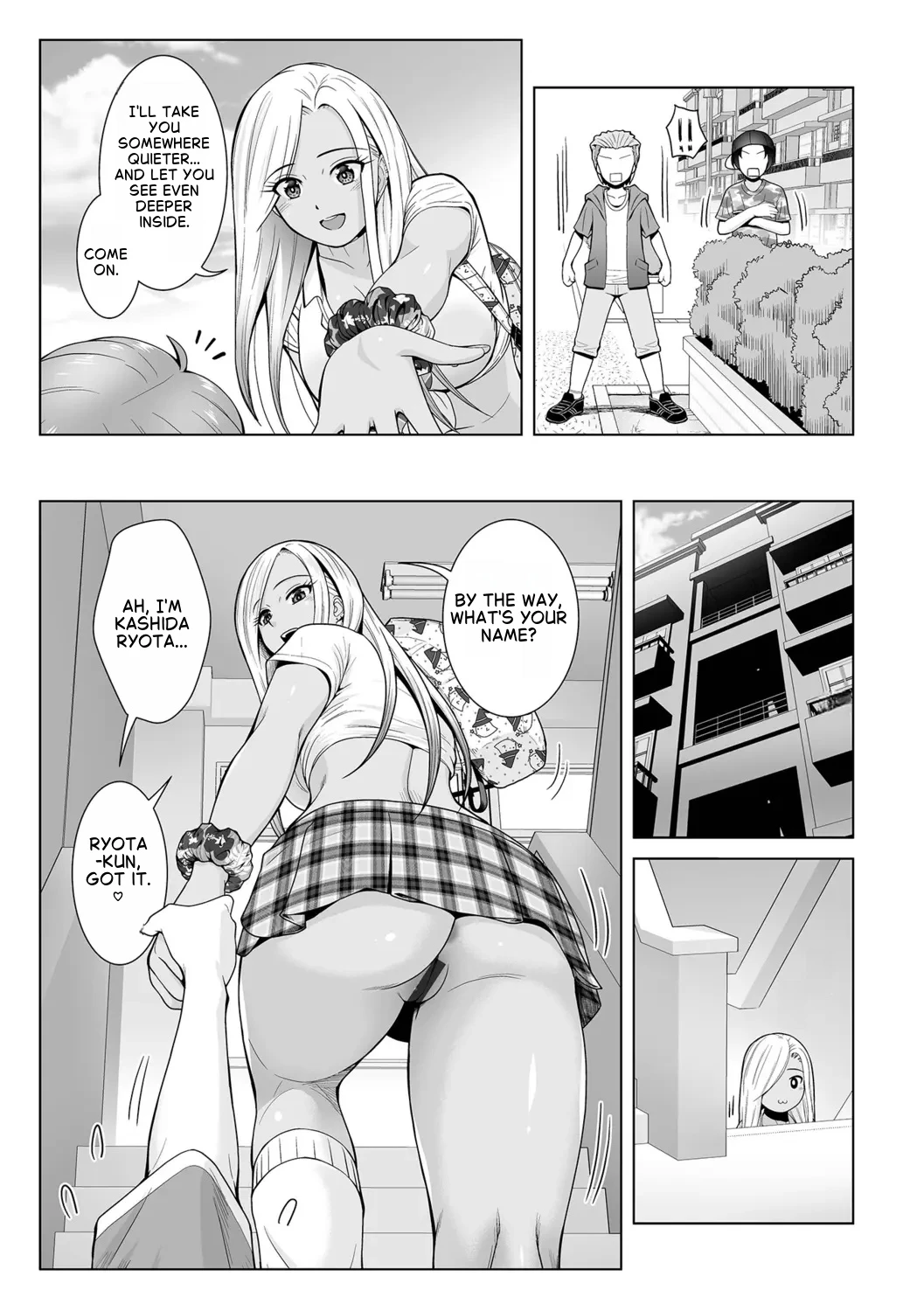 The Sweet Black Gal Older Sister porn comic picture 5