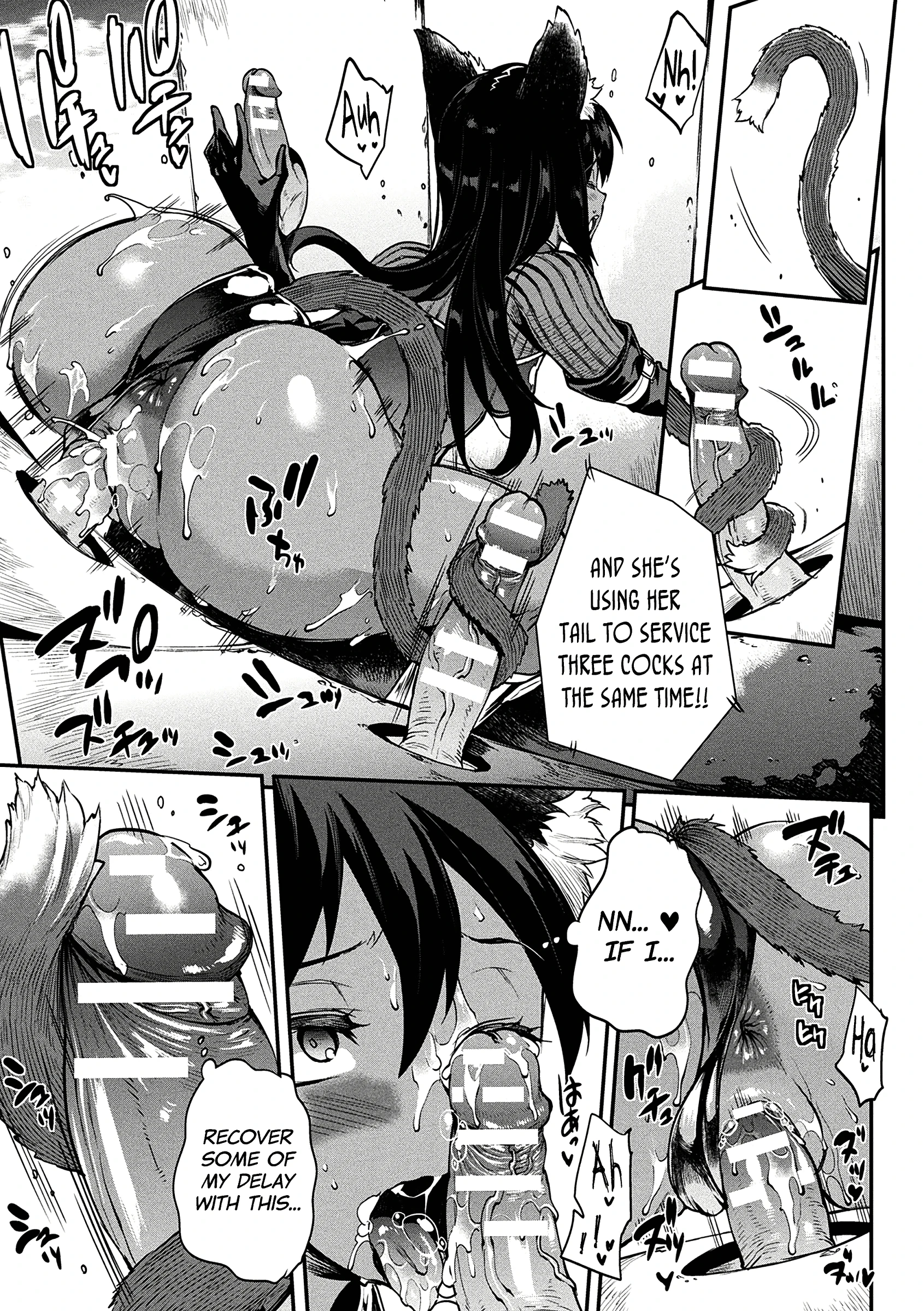 The SwiFt-Footed Black Cat and the Fierce Goddess porn comic picture 19