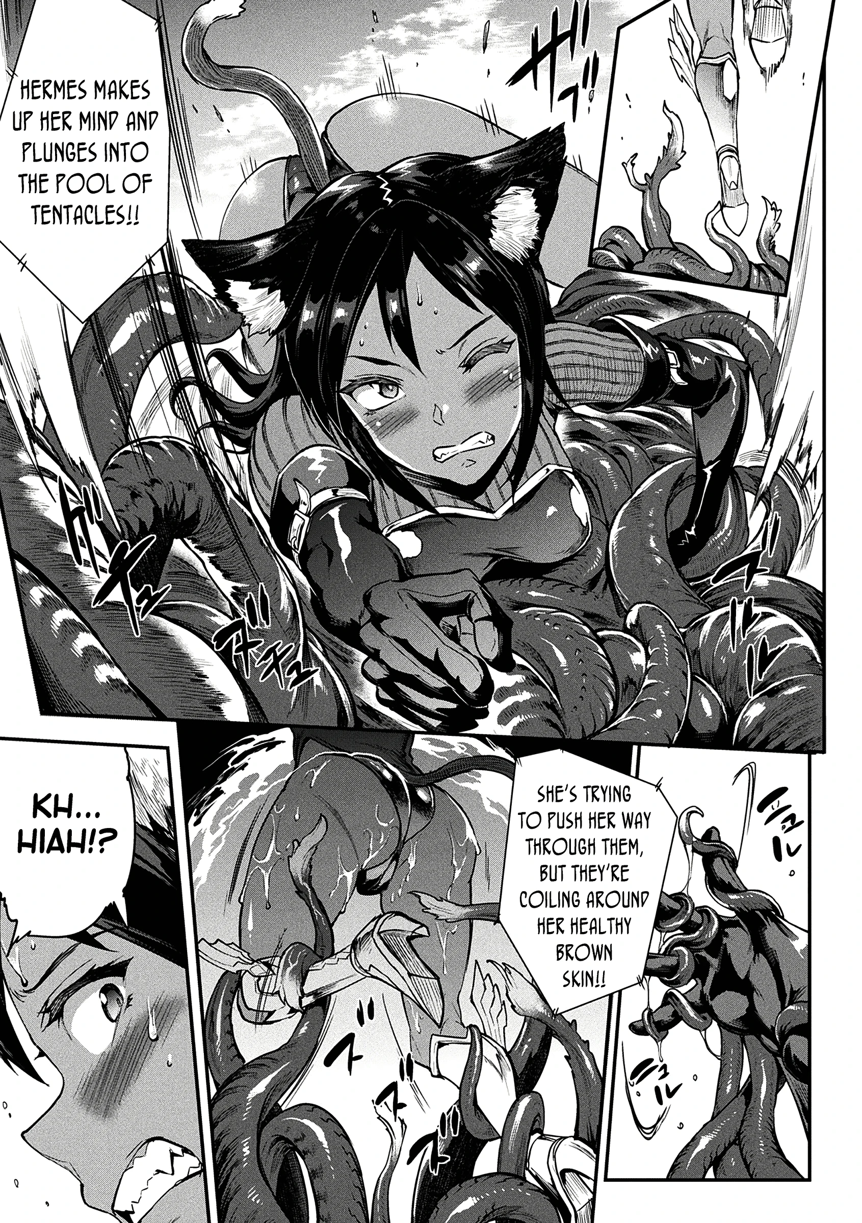 The SwiFt-Footed Black Cat and the Fierce Goddess porn comic picture 5