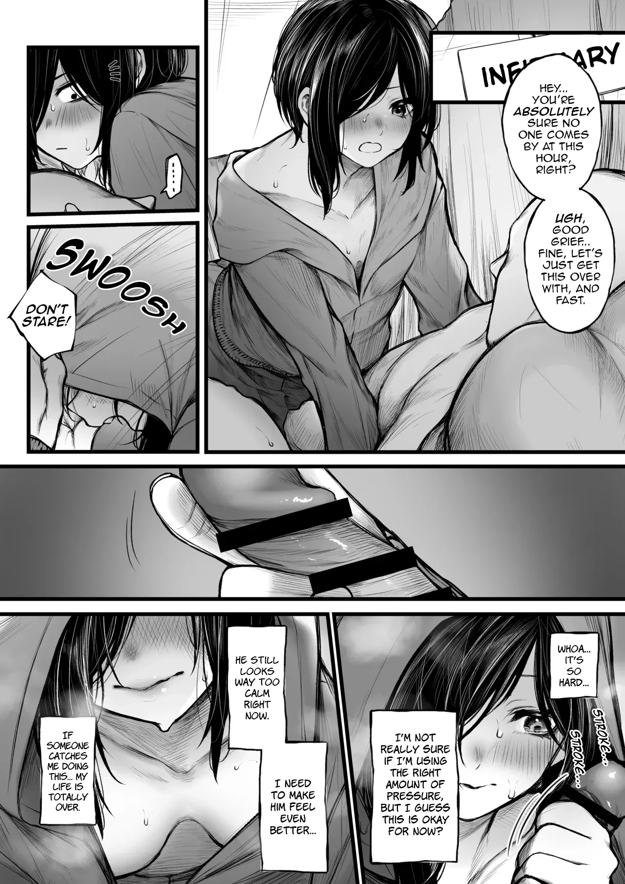 The Time a Tomboy Jerked Me Off - ボクっ娘が抜いてくれる話 porn comic picture 2