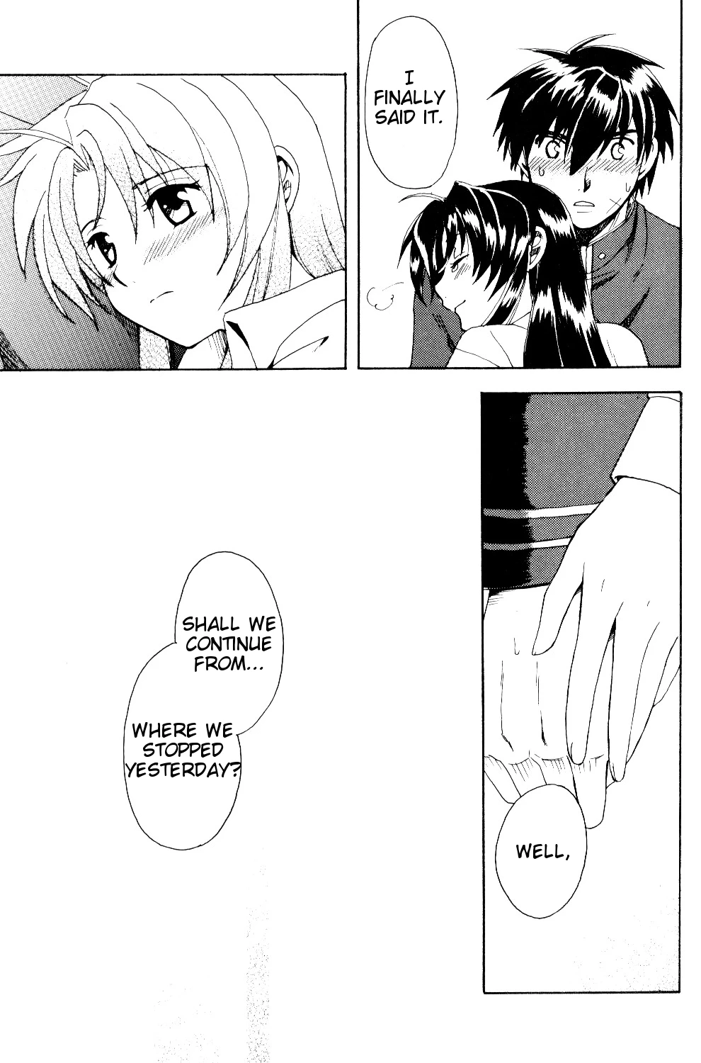 The Two Who Fall in Love at First Sight porn comic picture 87