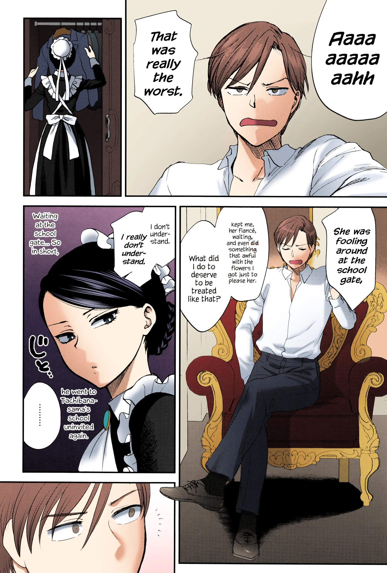 The Well “Maid” Instructor porn comic picture 2