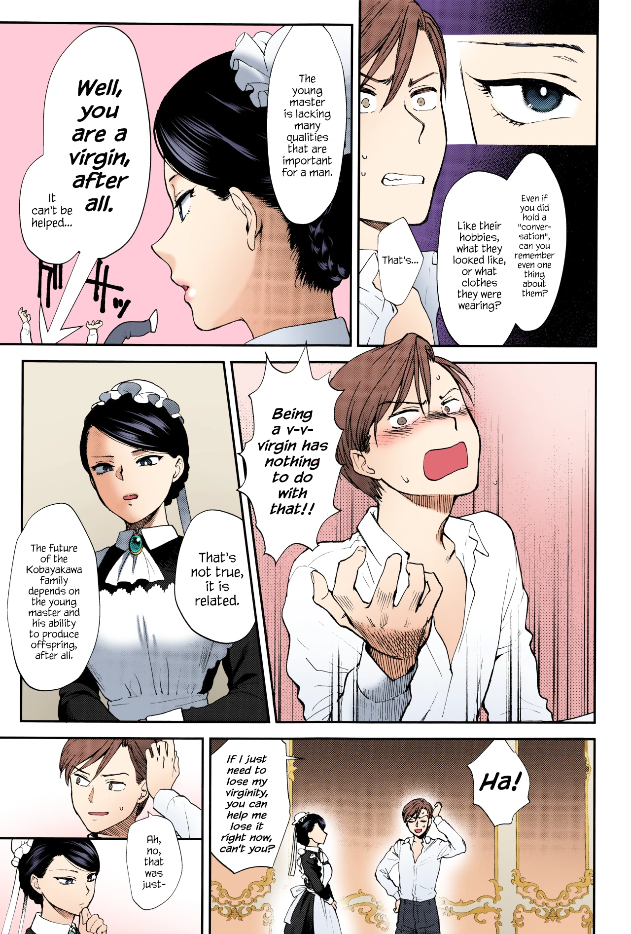 The Well “Maid” Instructor porn comic picture 5