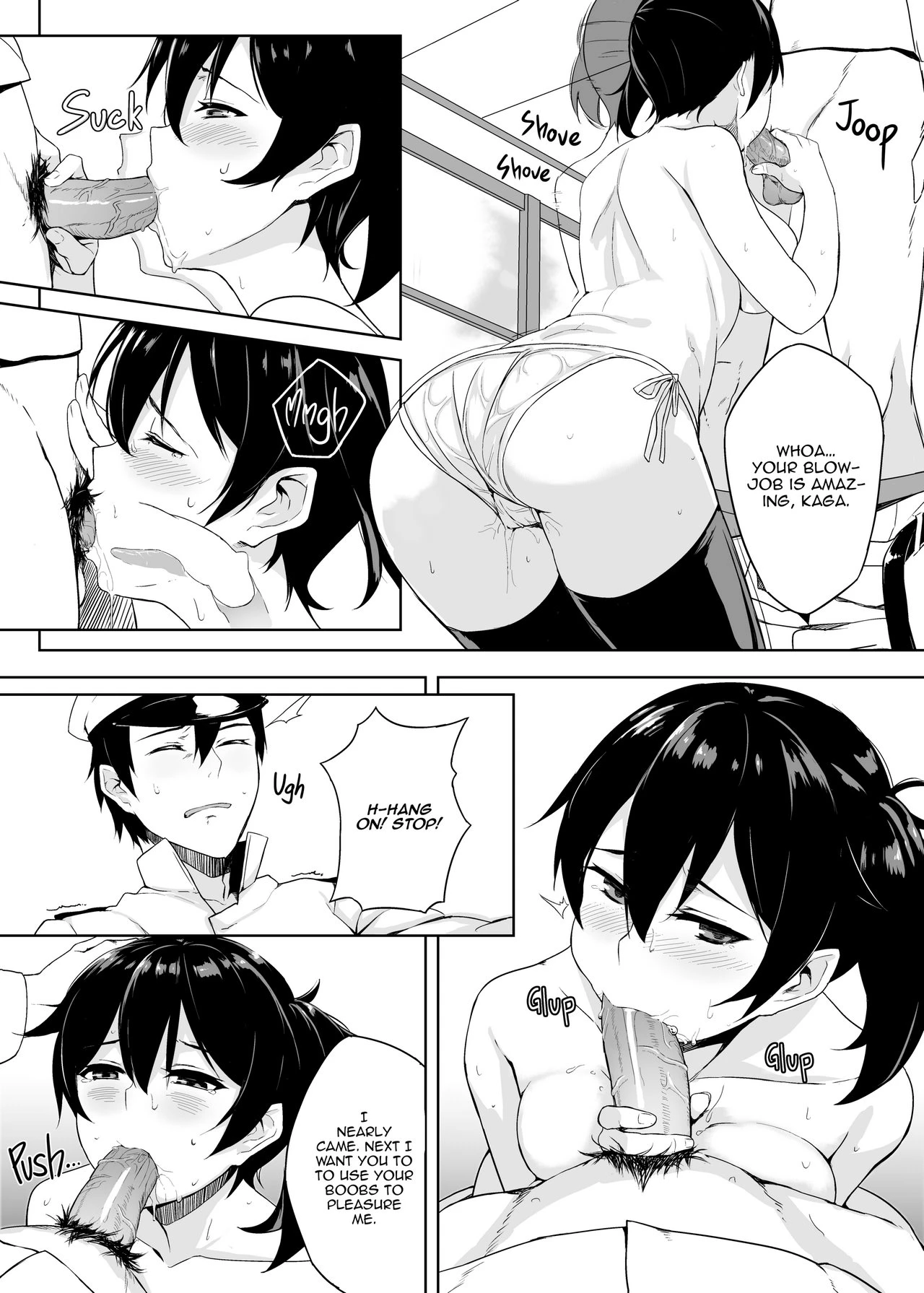 The Worries of Secretary Ship Kaga porn comic picture 11